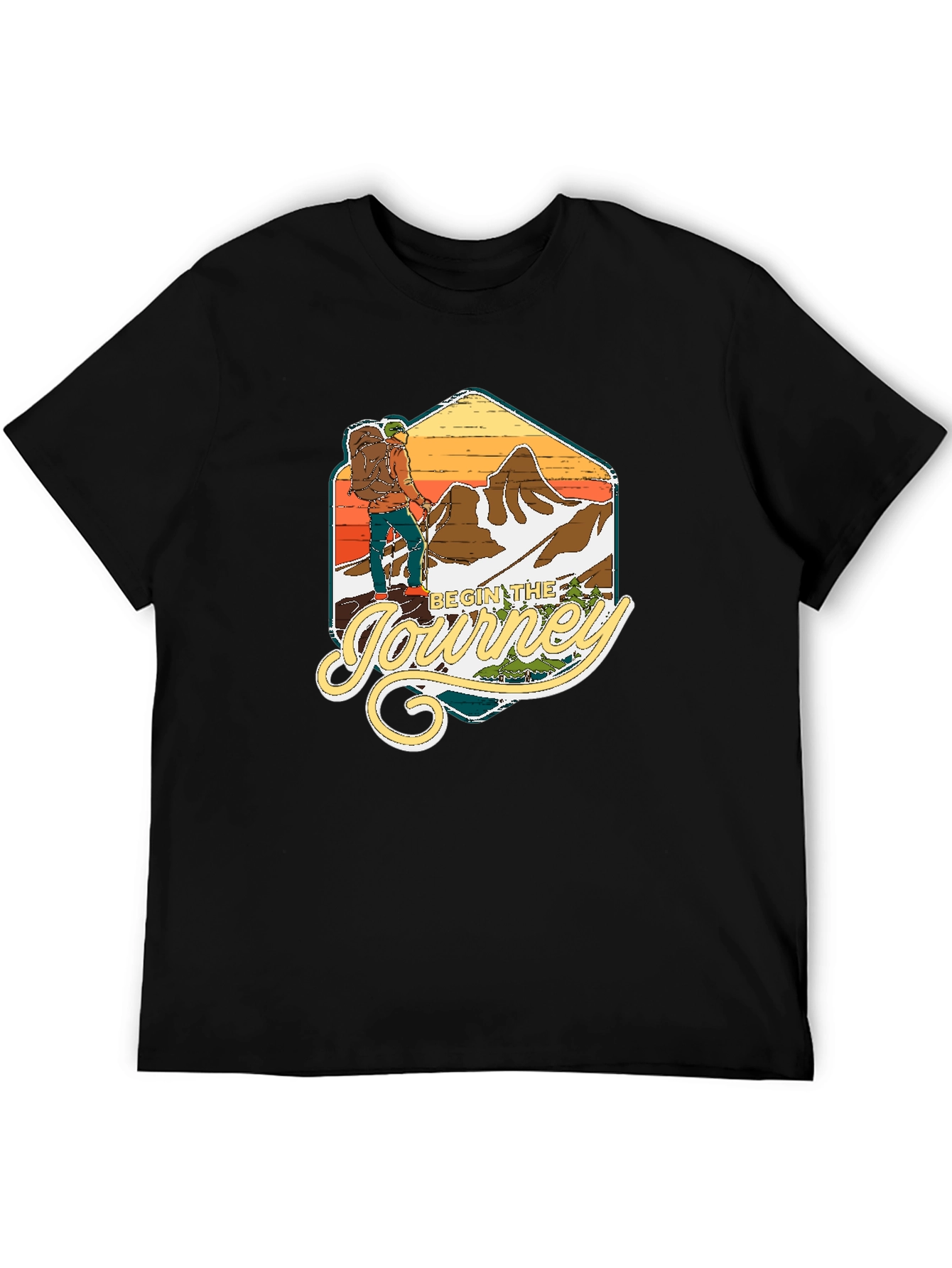 Begin the Journey Graphic T-Shirt