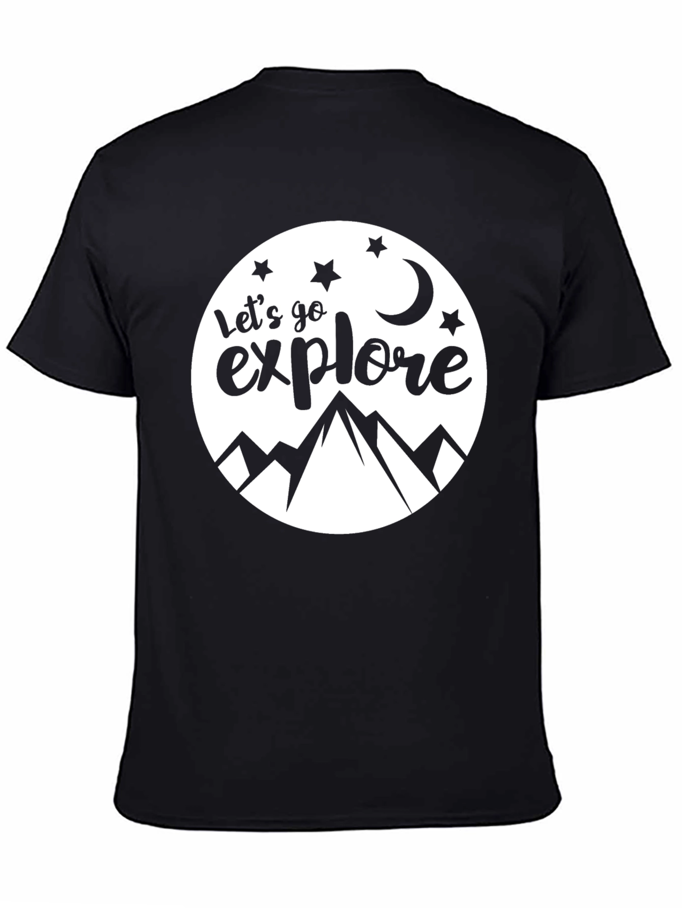 Lets Go Explore Graphic Tee - Adventure Awaits!