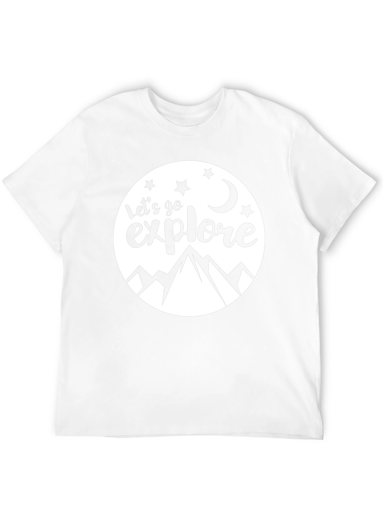 Lets Go Explore Graphic Tee - Adventure Awaits!