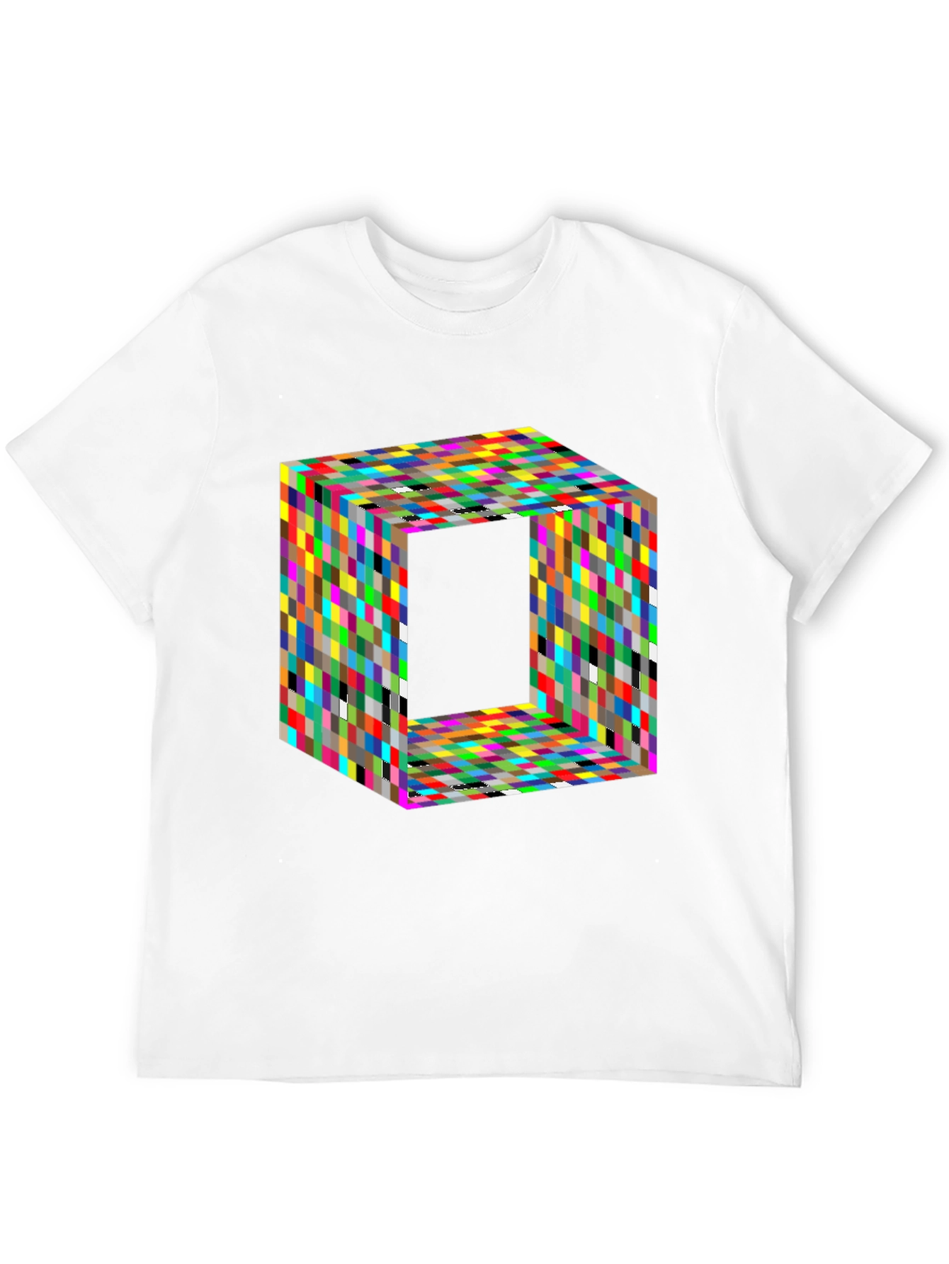 Geometric Optical Illusion T-Shirt