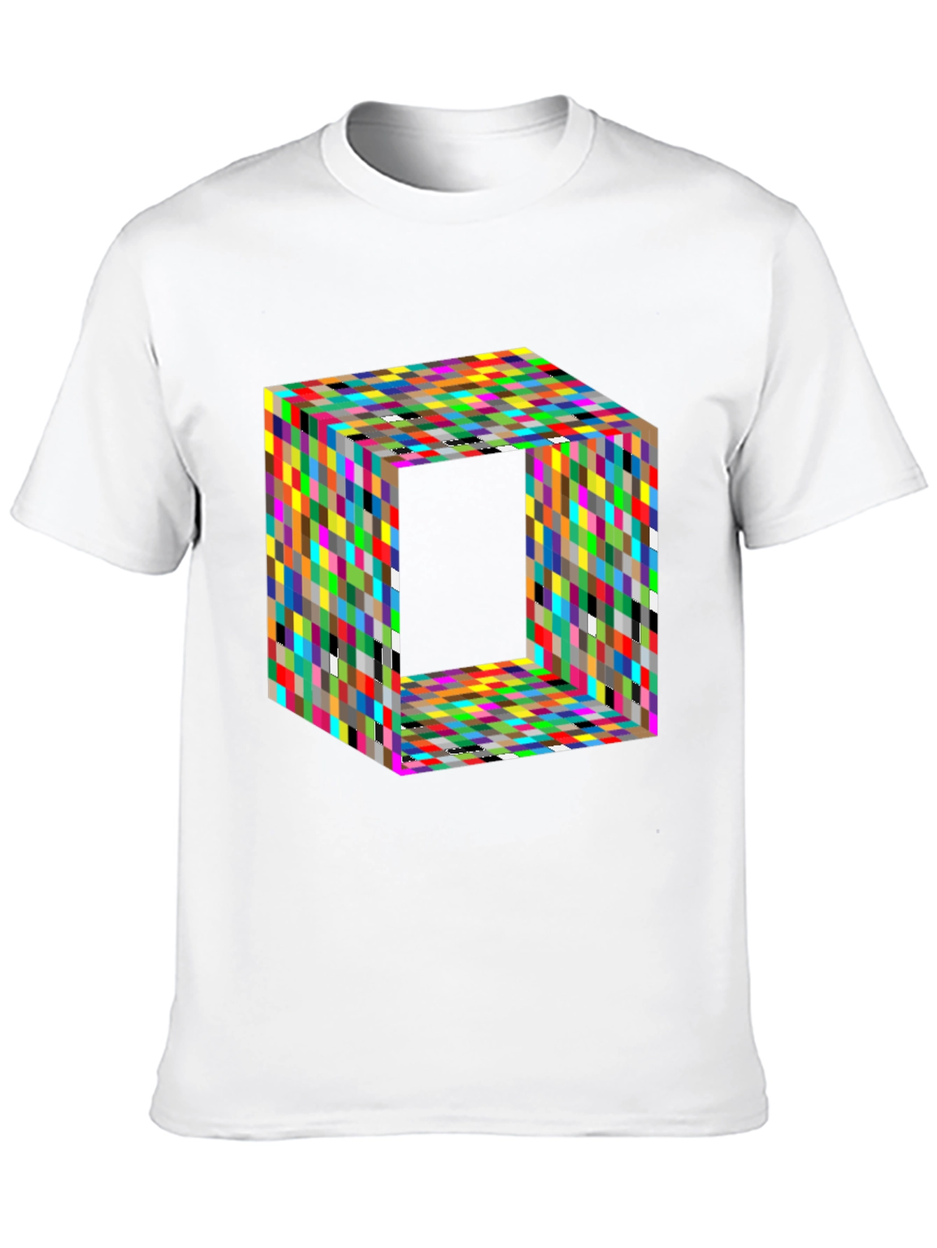 Geometric Optical Illusion T-Shirt