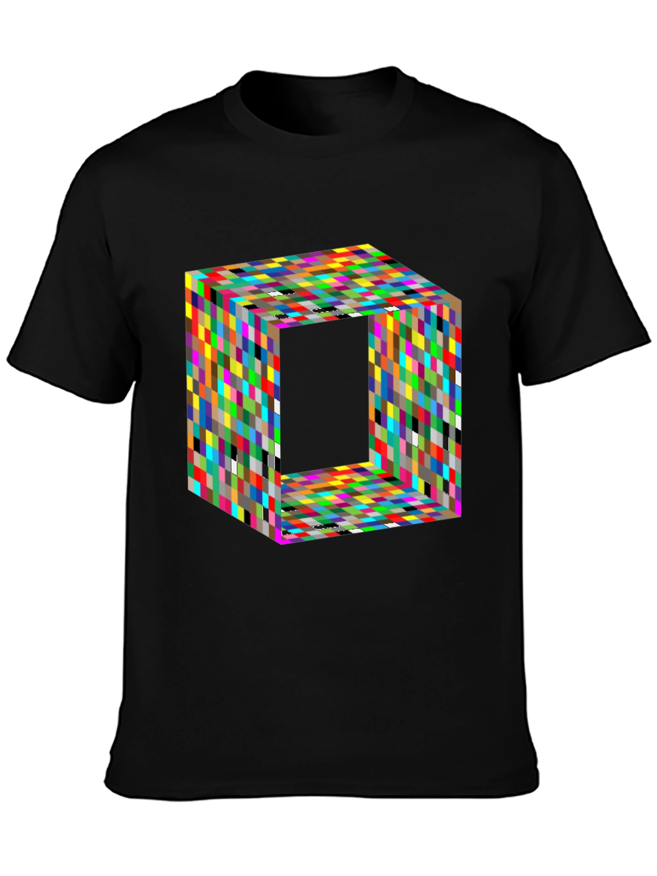Geometric Optical Illusion T-Shirt