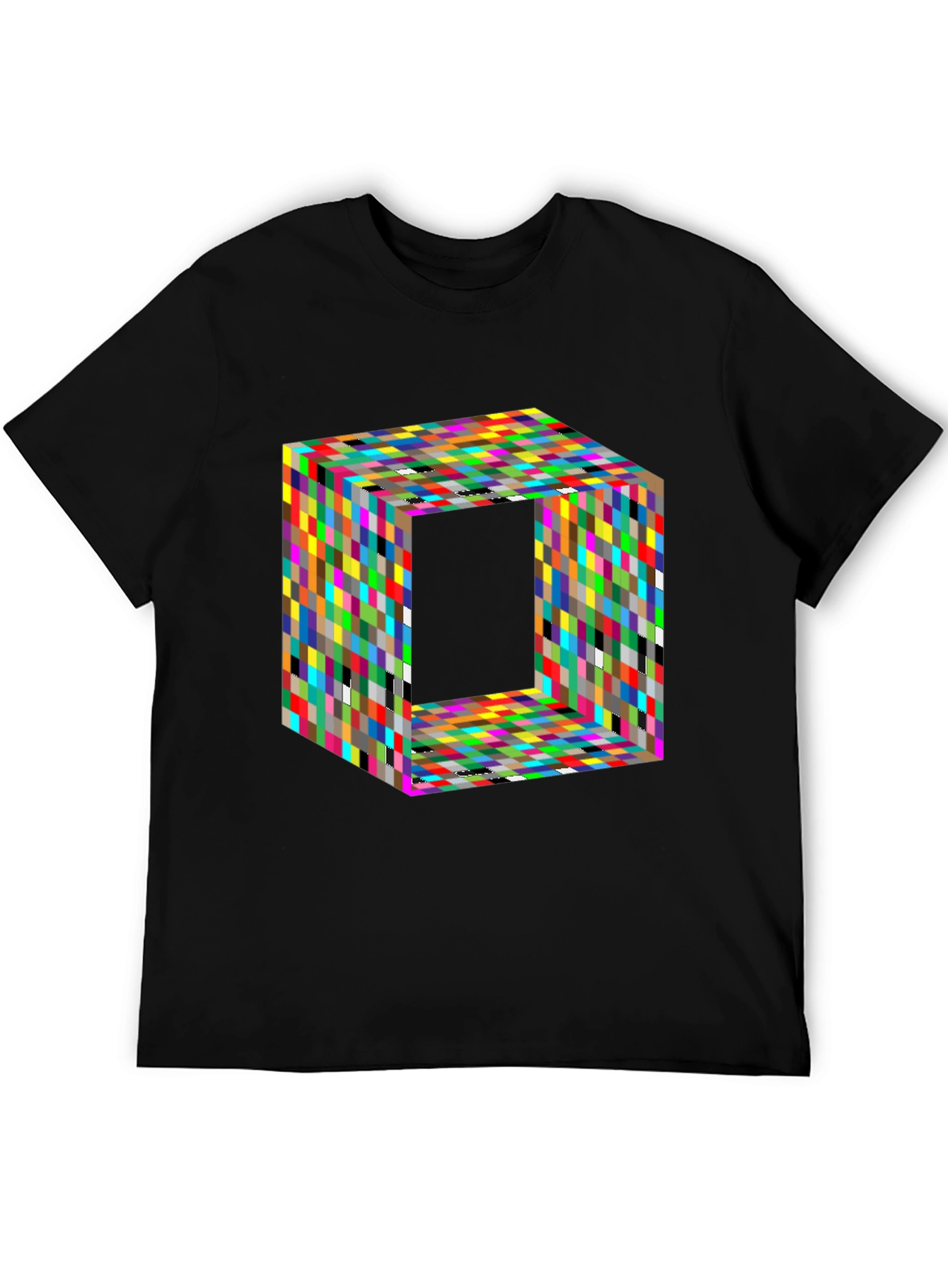 Geometric Optical Illusion T-Shirt
