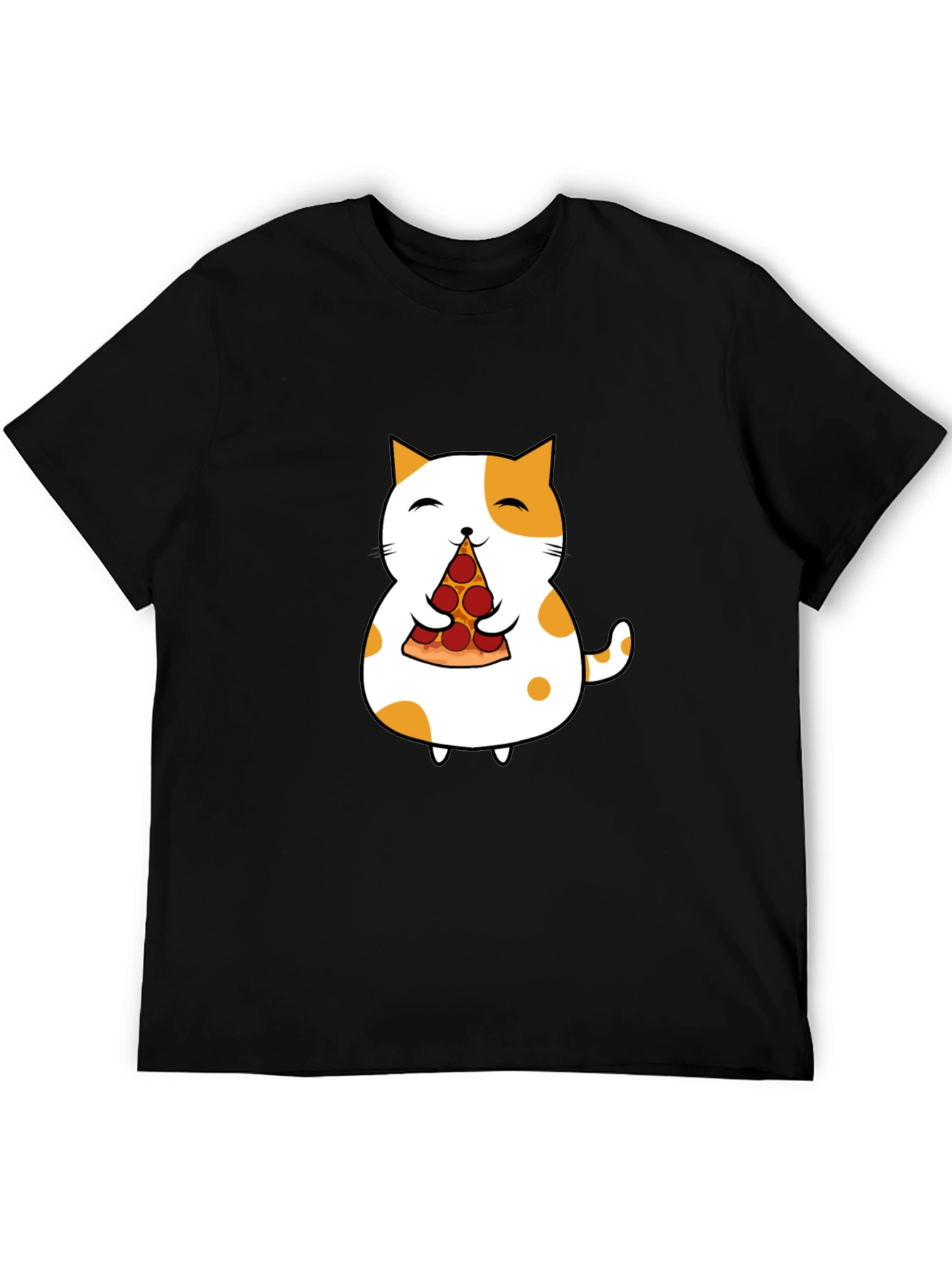 Pizza Cat Graphic Tee - Fun & Unique Design
