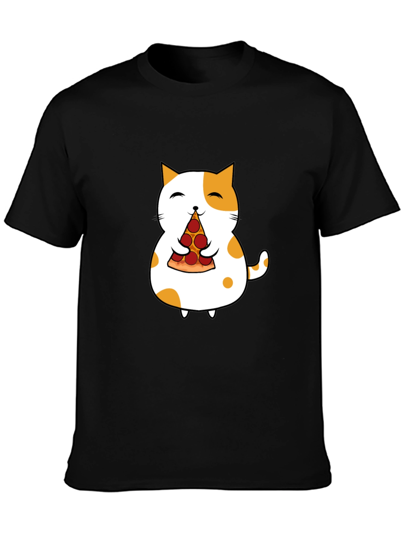 Pizza Cat Graphic Tee - Fun & Unique Design