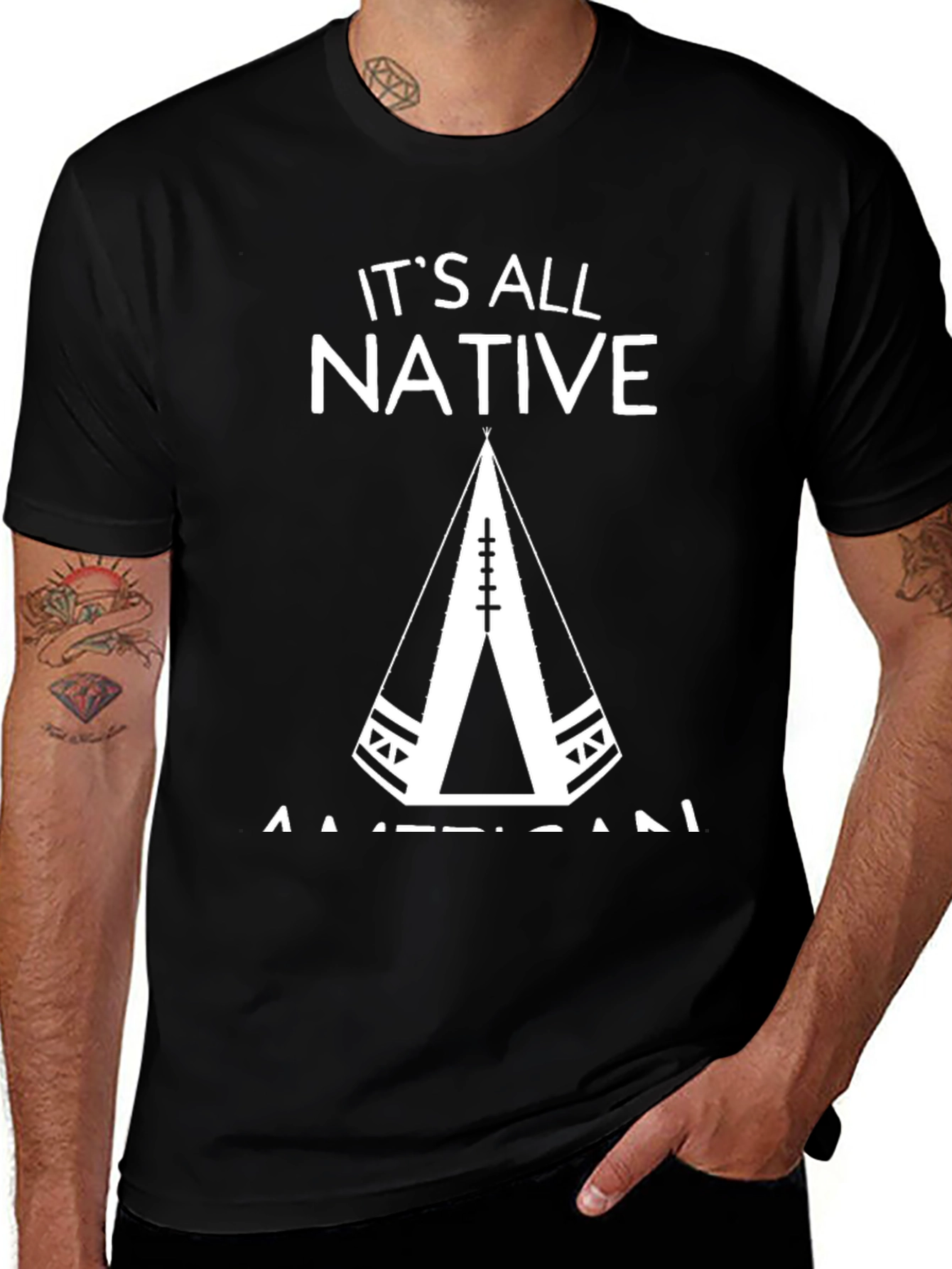 Its All Native American Tee