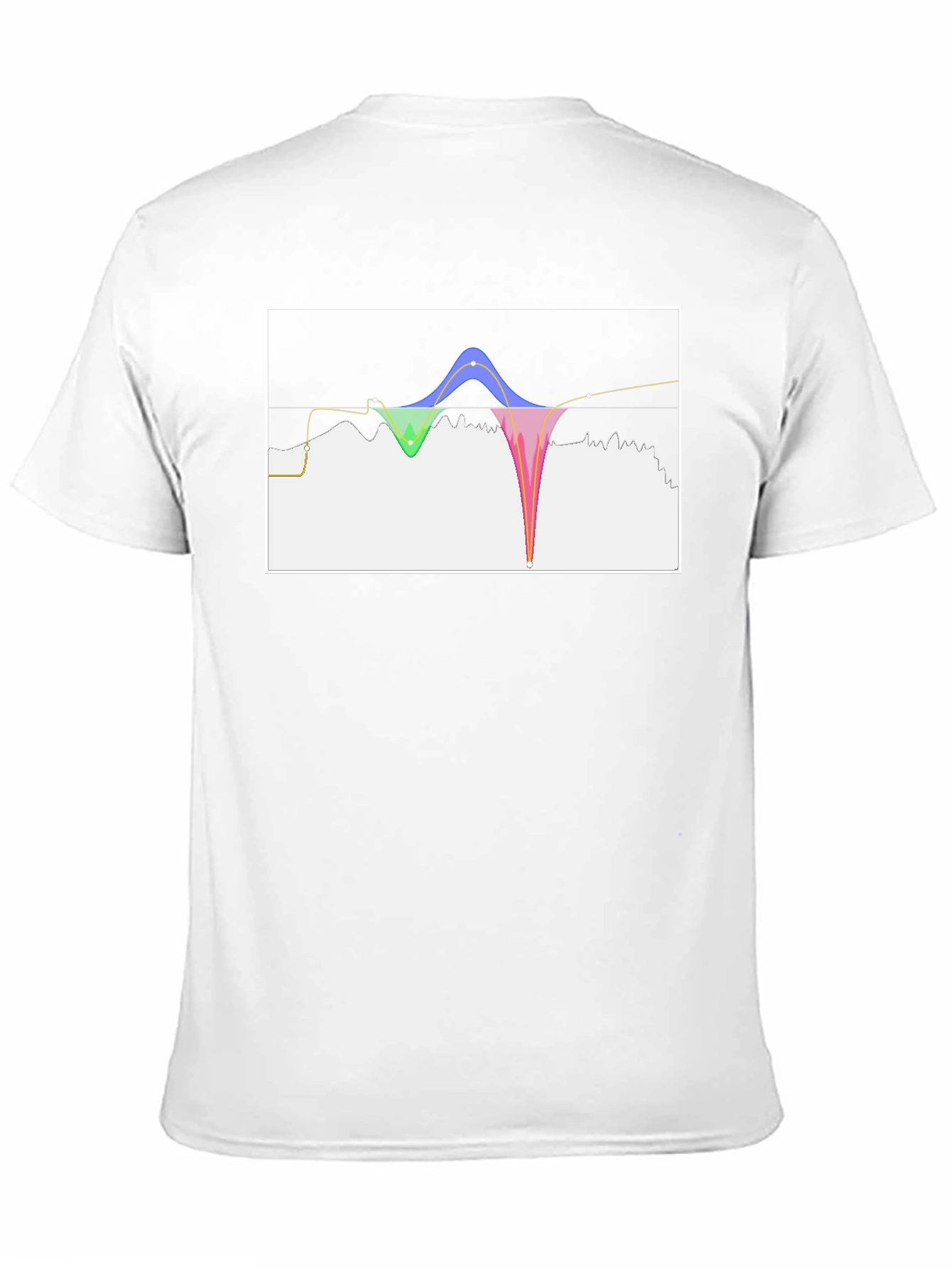 Abstract Graph T-Shirt - Black