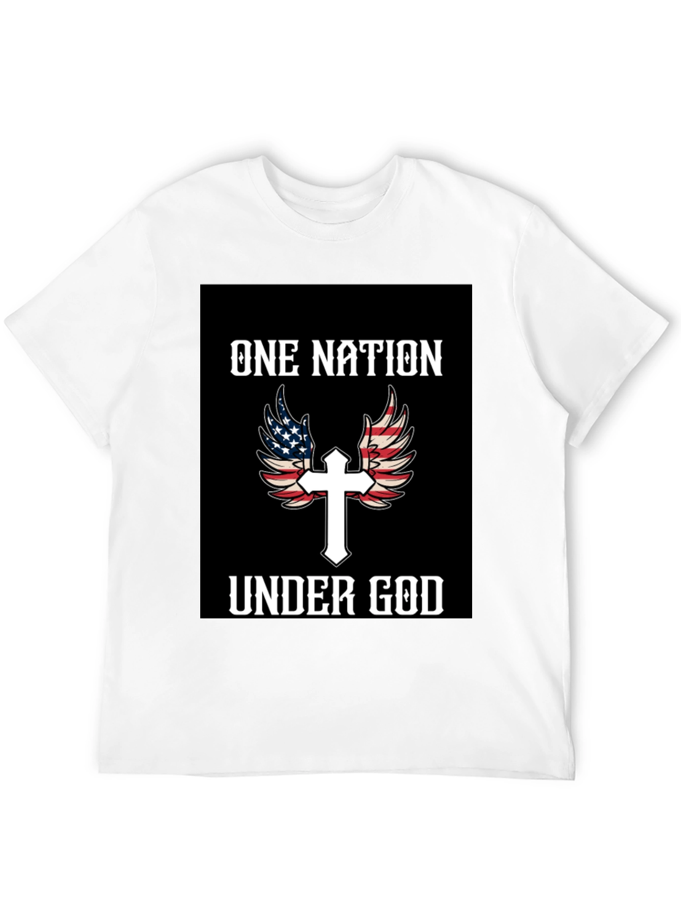 One Nation Under God Patriotic T-Shirt