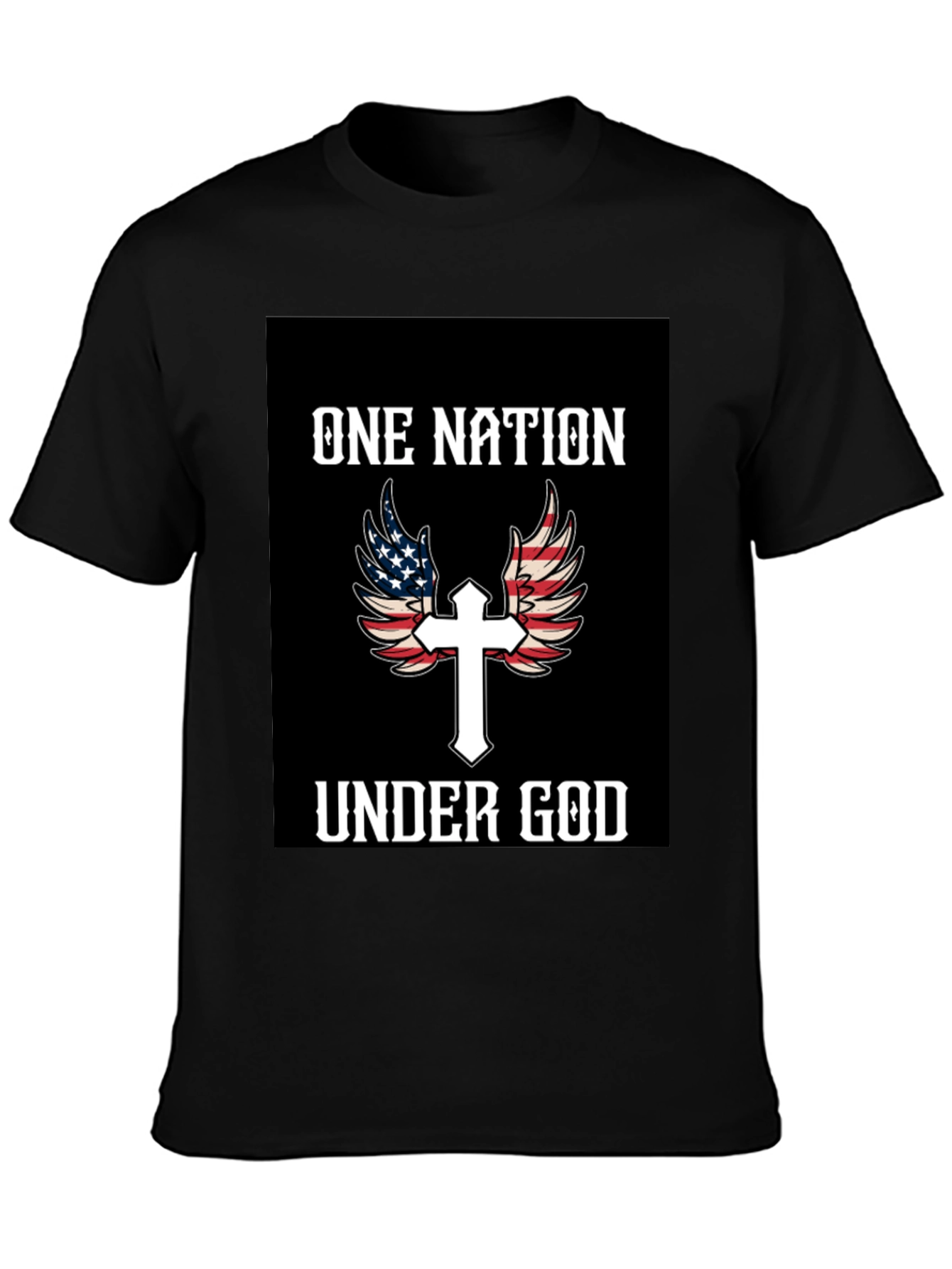 One Nation Under God Patriotic T-Shirt