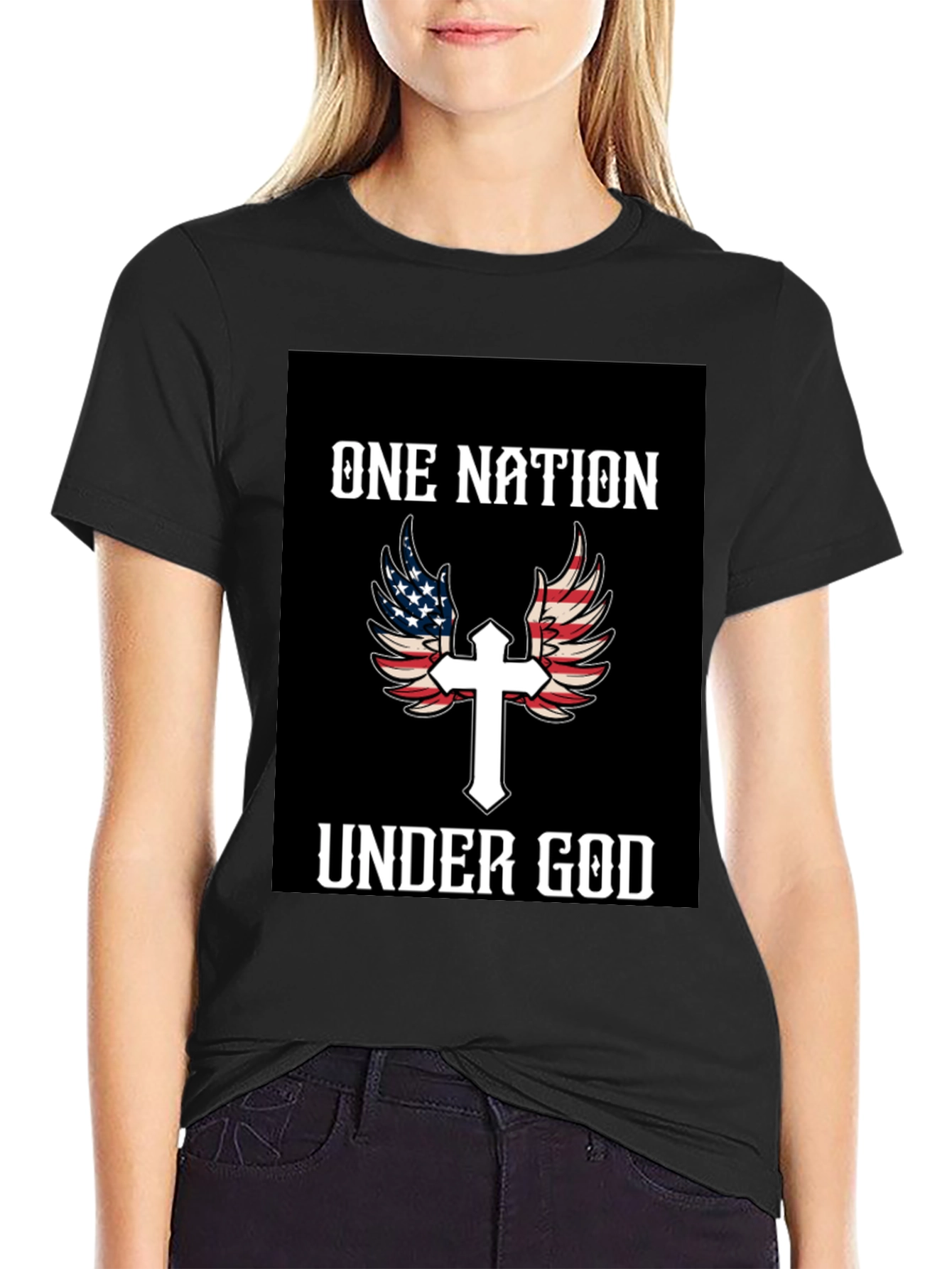 One Nation Under God Patriotic T-Shirt
