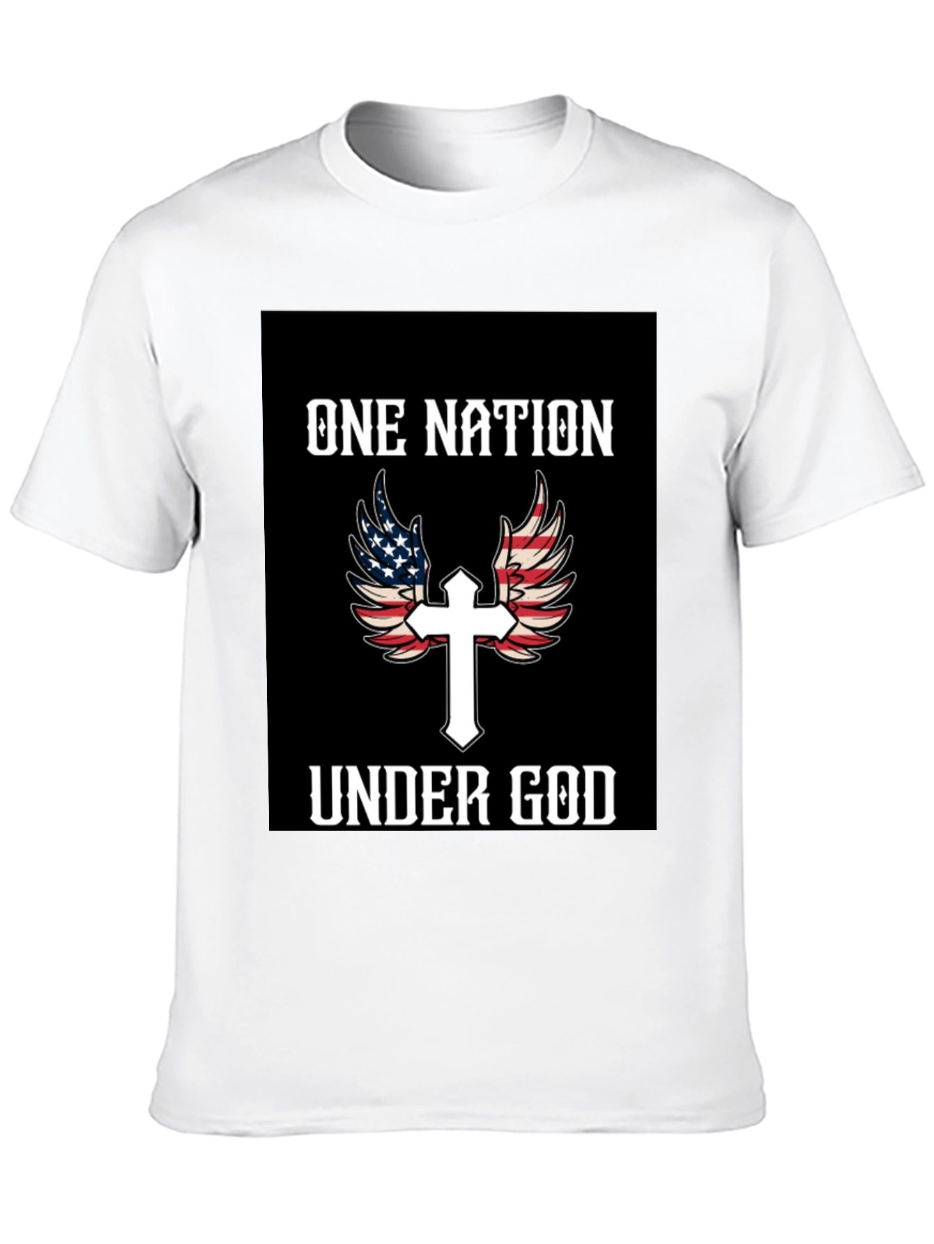 One Nation Under God Patriotic T-Shirt