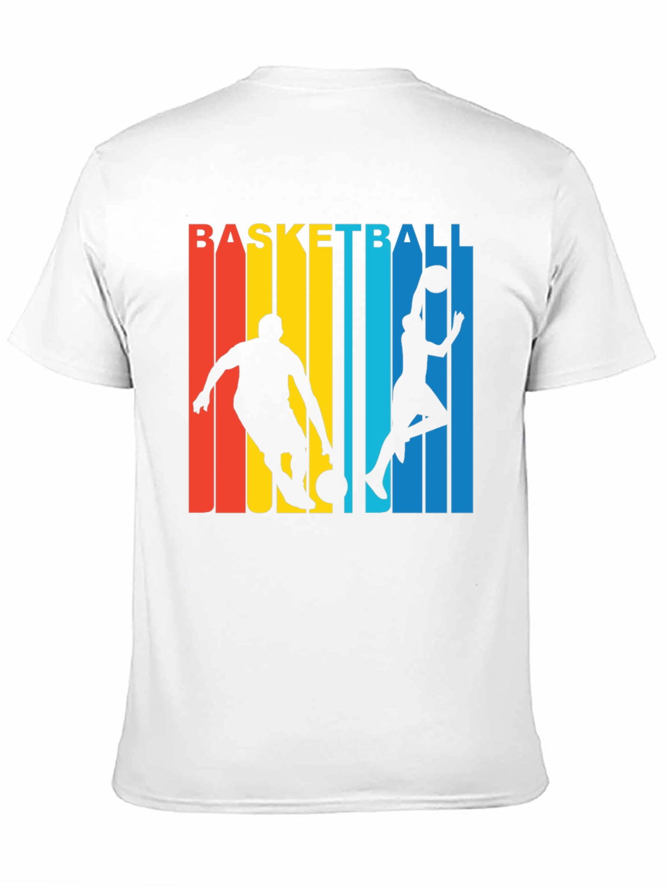 Retro Basketball Player Graphic T-Shirt