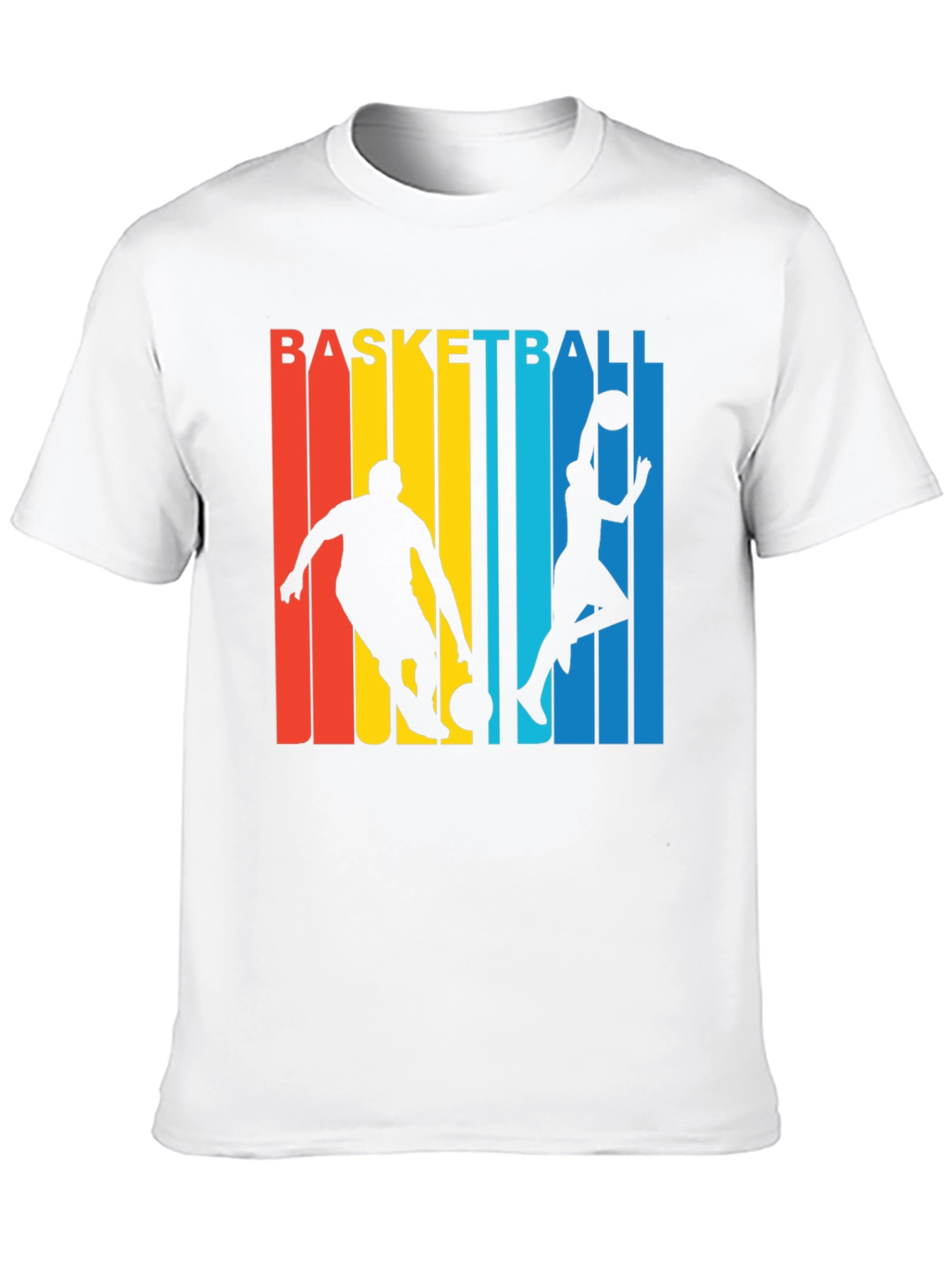 Retro Basketball Player Graphic T-Shirt
