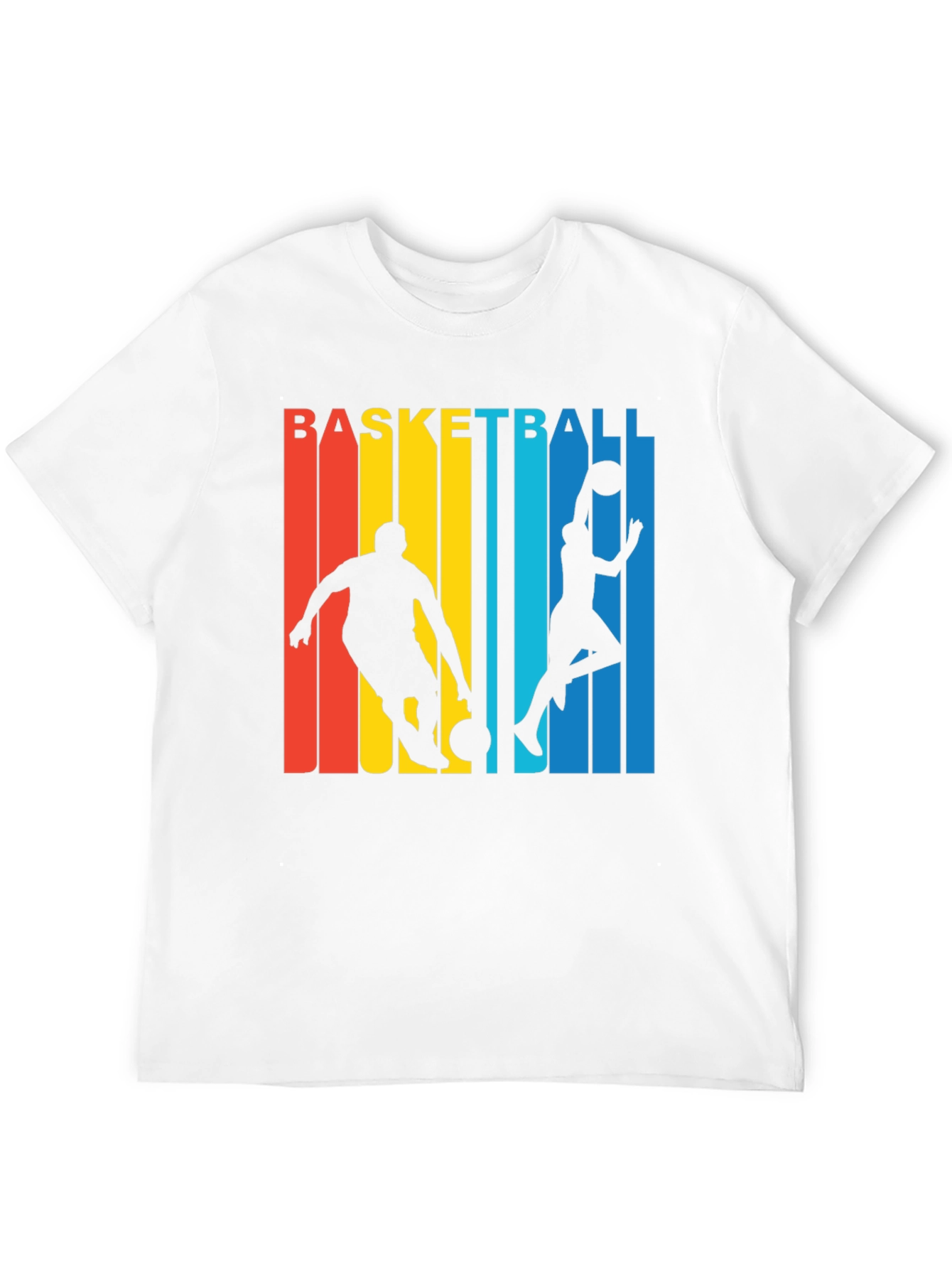 Retro Basketball Player Graphic T-Shirt