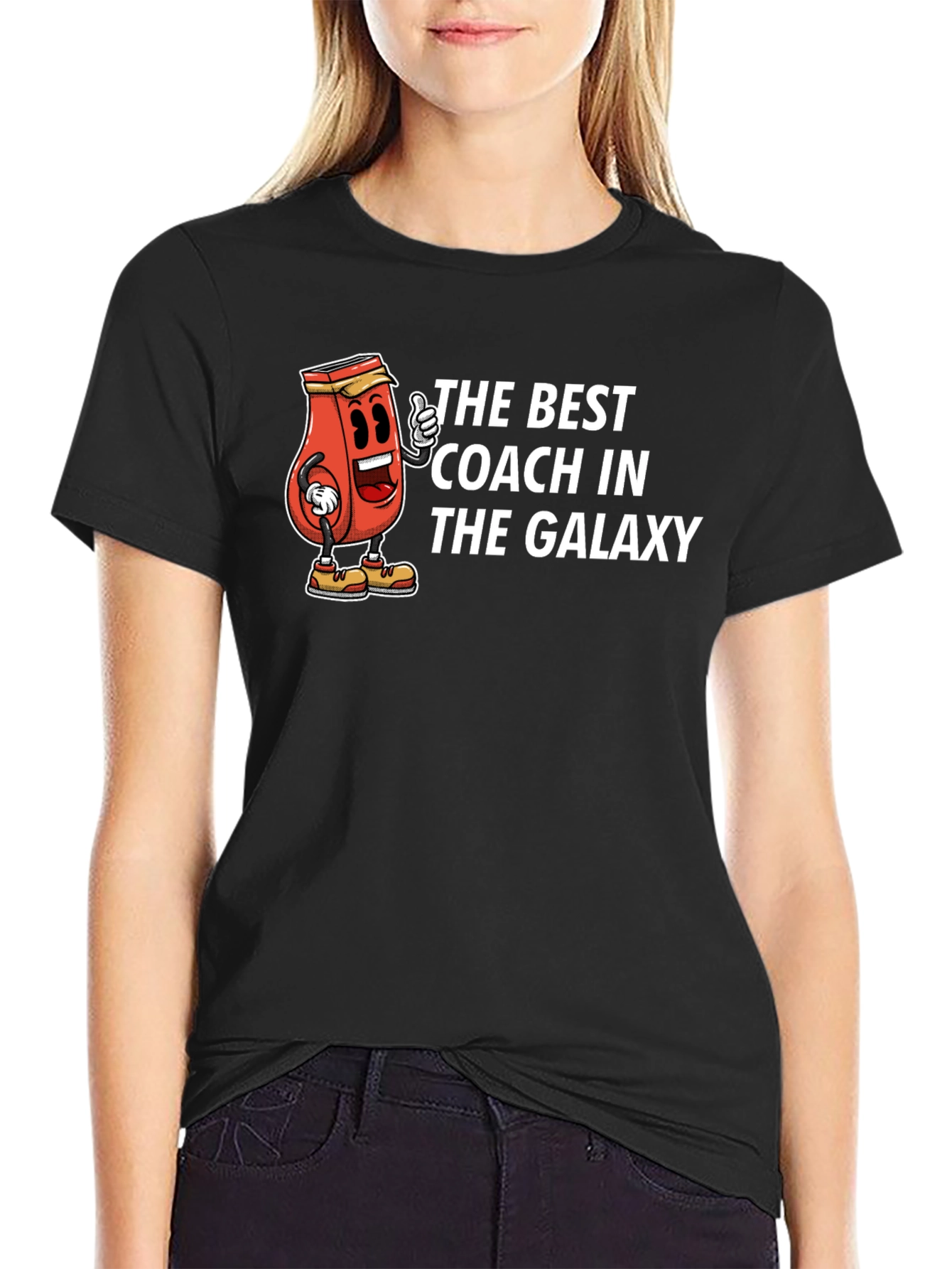 The Best Coach in The Galaxy Graphic T-Shirt