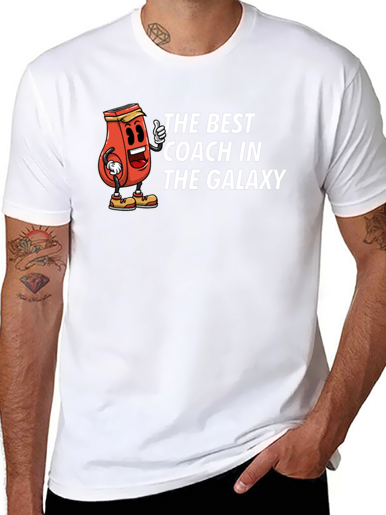 The Best Coach in The Galaxy Graphic T-Shirt