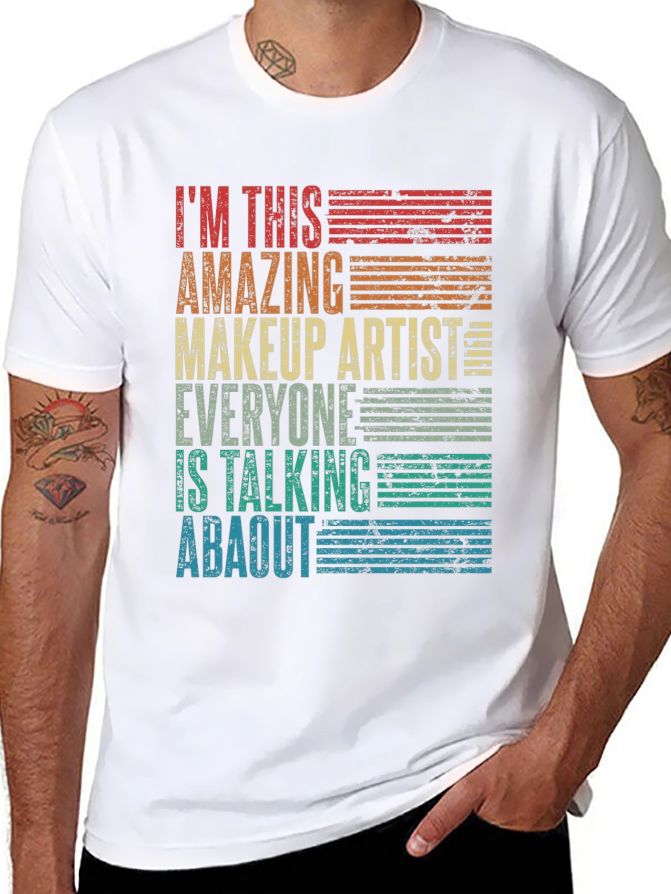 Amazing Makeup Artist T-Shirt Retro Style