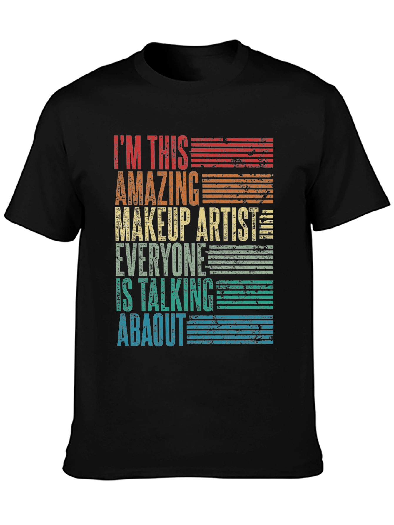 Amazing Makeup Artist T-Shirt Retro Style