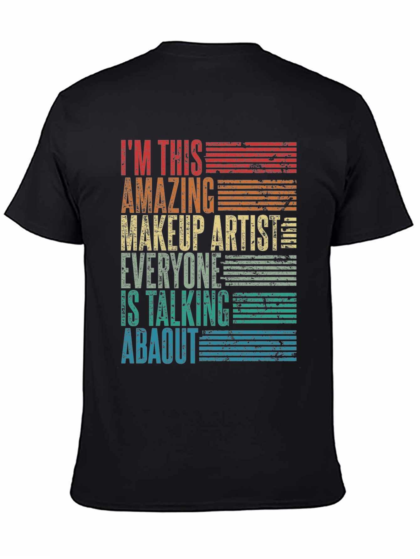 Amazing Makeup Artist T-Shirt Retro Style