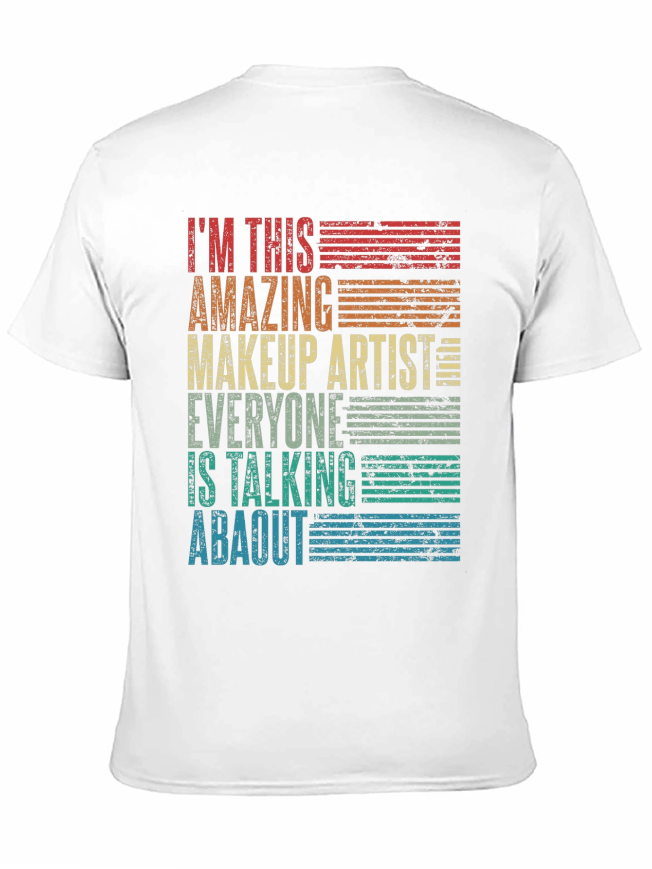 Amazing Makeup Artist T-Shirt Retro Style