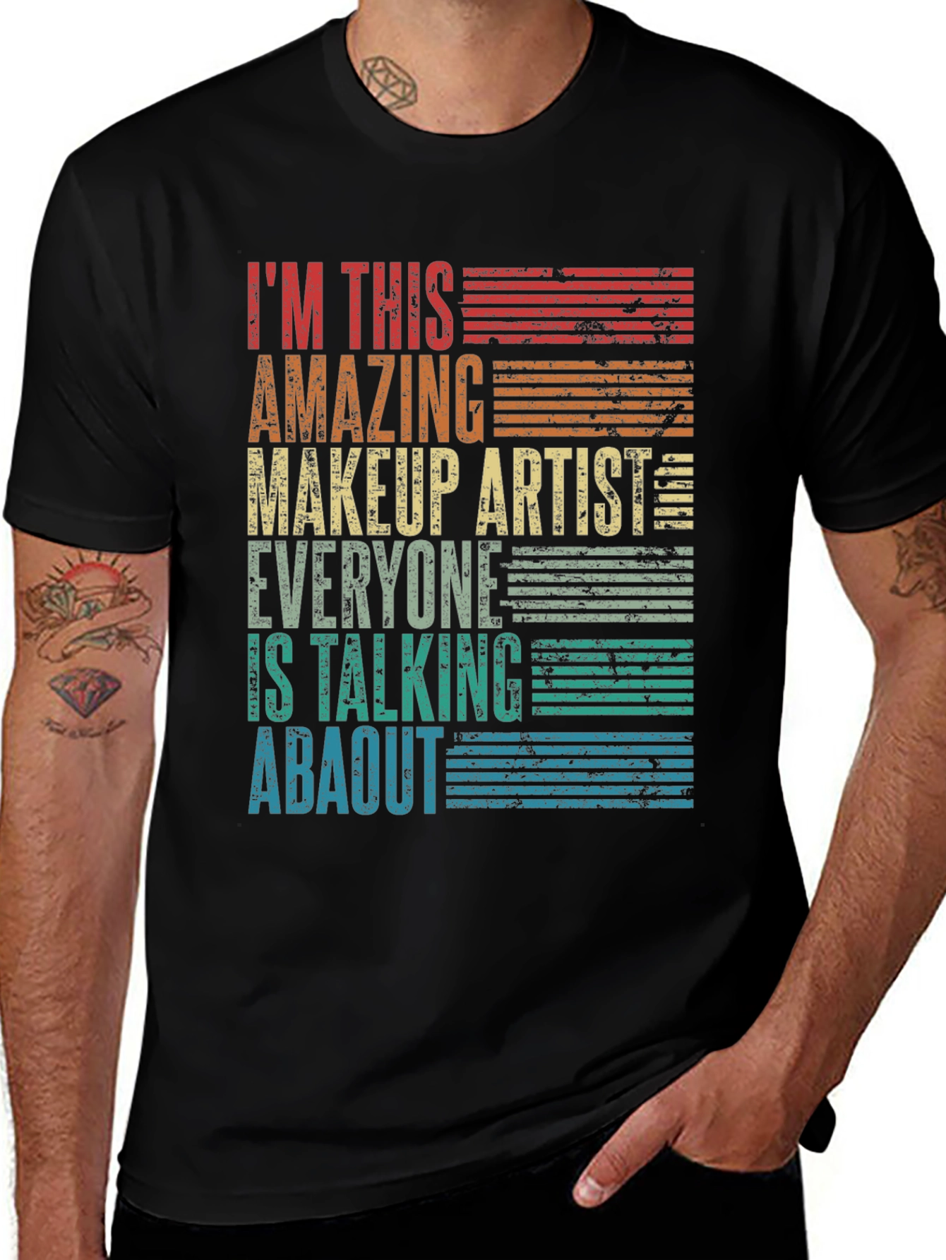 Amazing Makeup Artist T-Shirt Retro Style