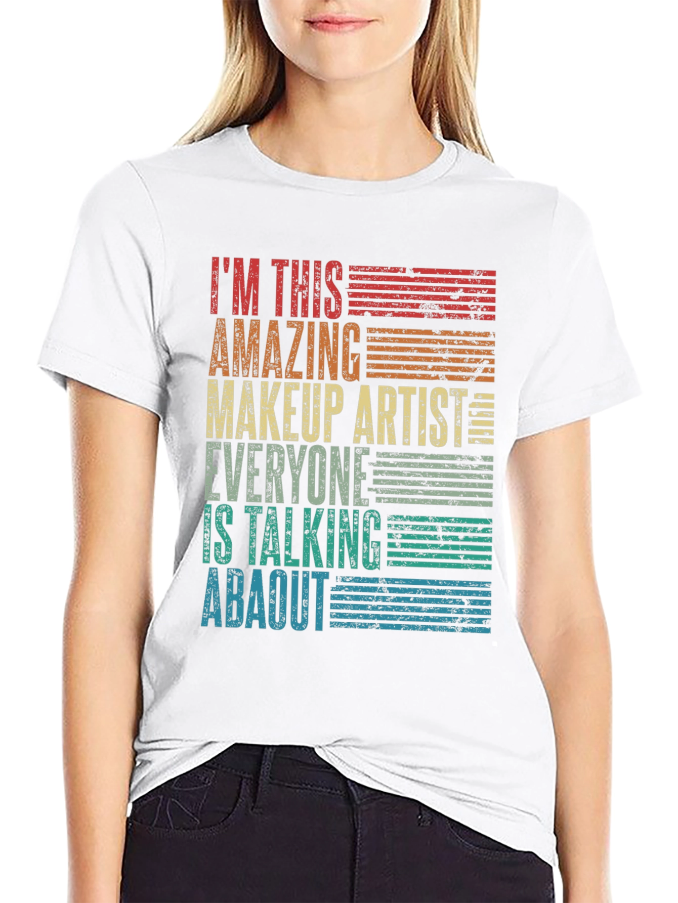 Amazing Makeup Artist T-Shirt Retro Style