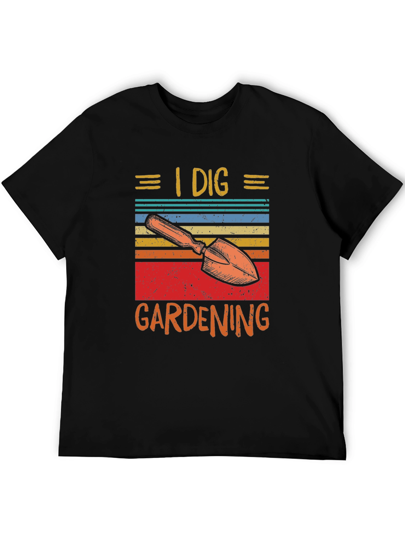 I Dig Gardening T-Shirt - Retro Design