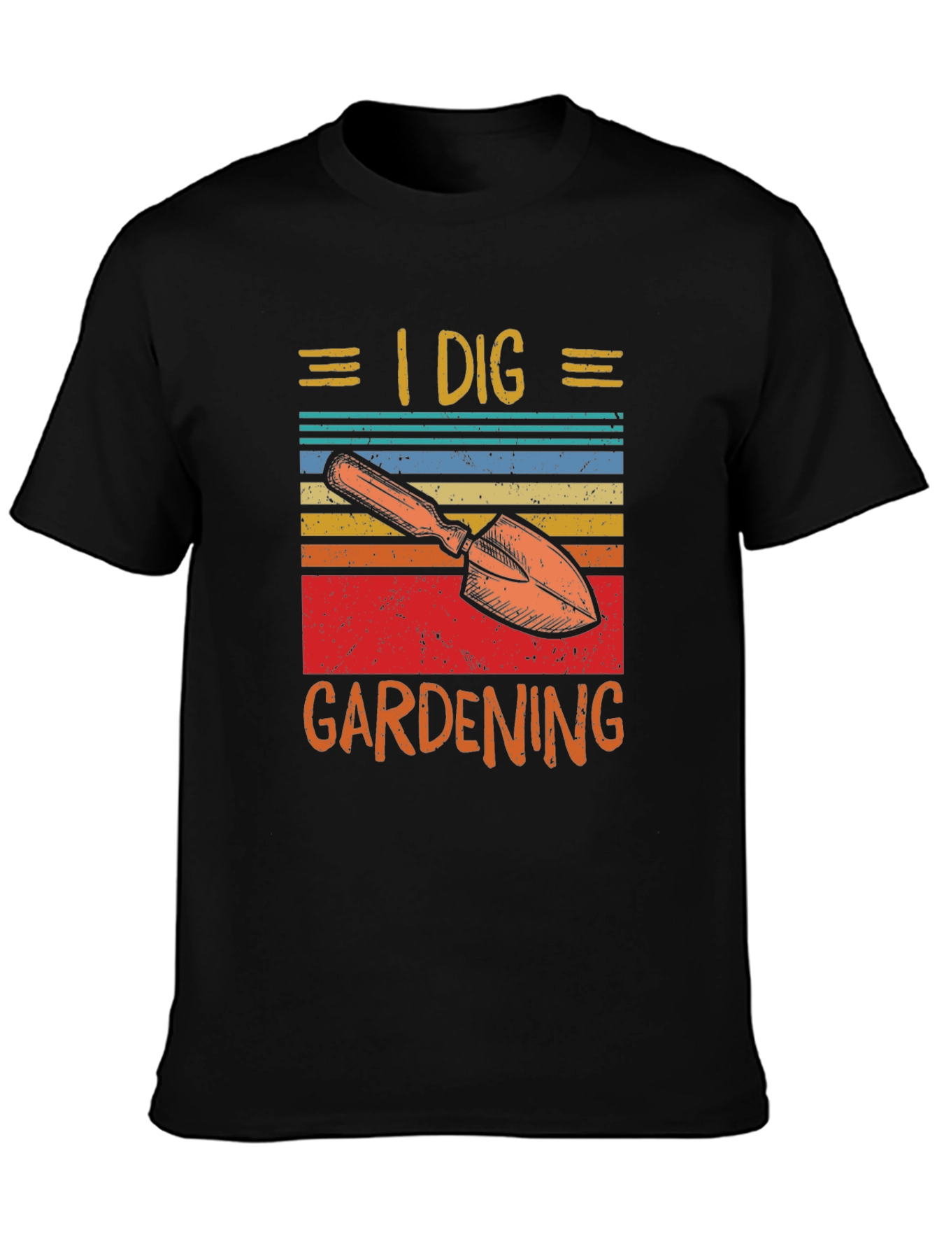 I Dig Gardening T-Shirt - Retro Design