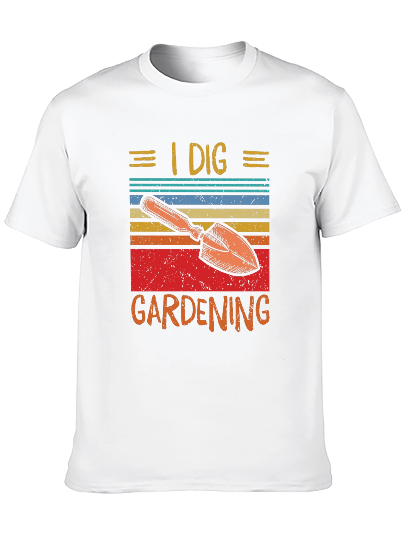 I Dig Gardening T-Shirt - Retro Design