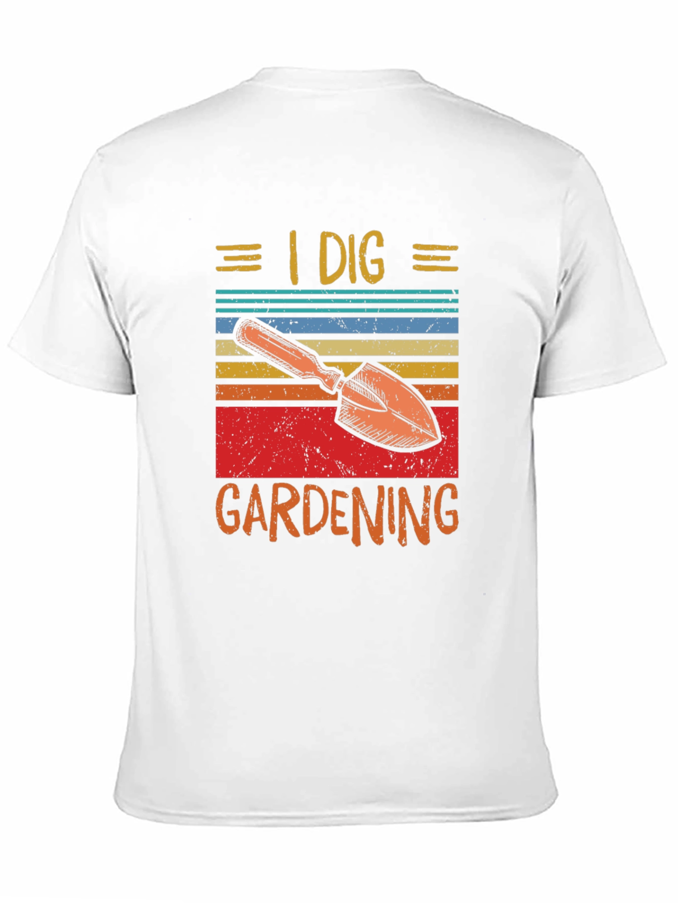 I Dig Gardening T-Shirt - Retro Design