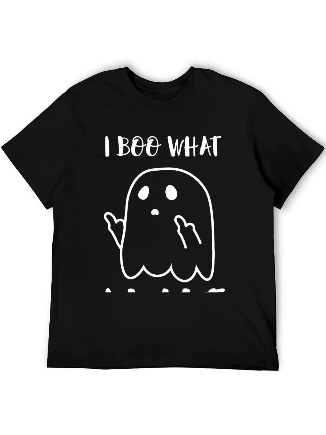I Boo What I Want Ghost Graphic Tee