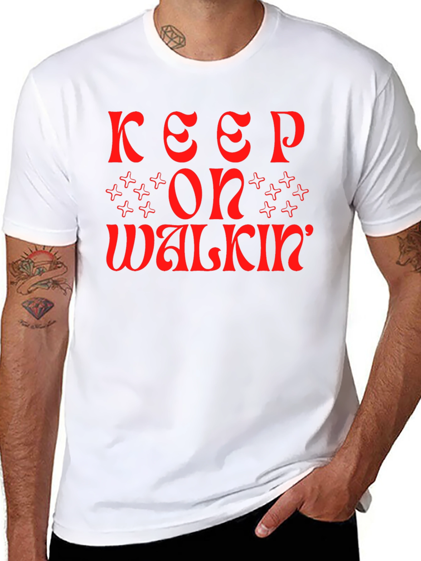 Keep On Walkin Graphic T-Shirt