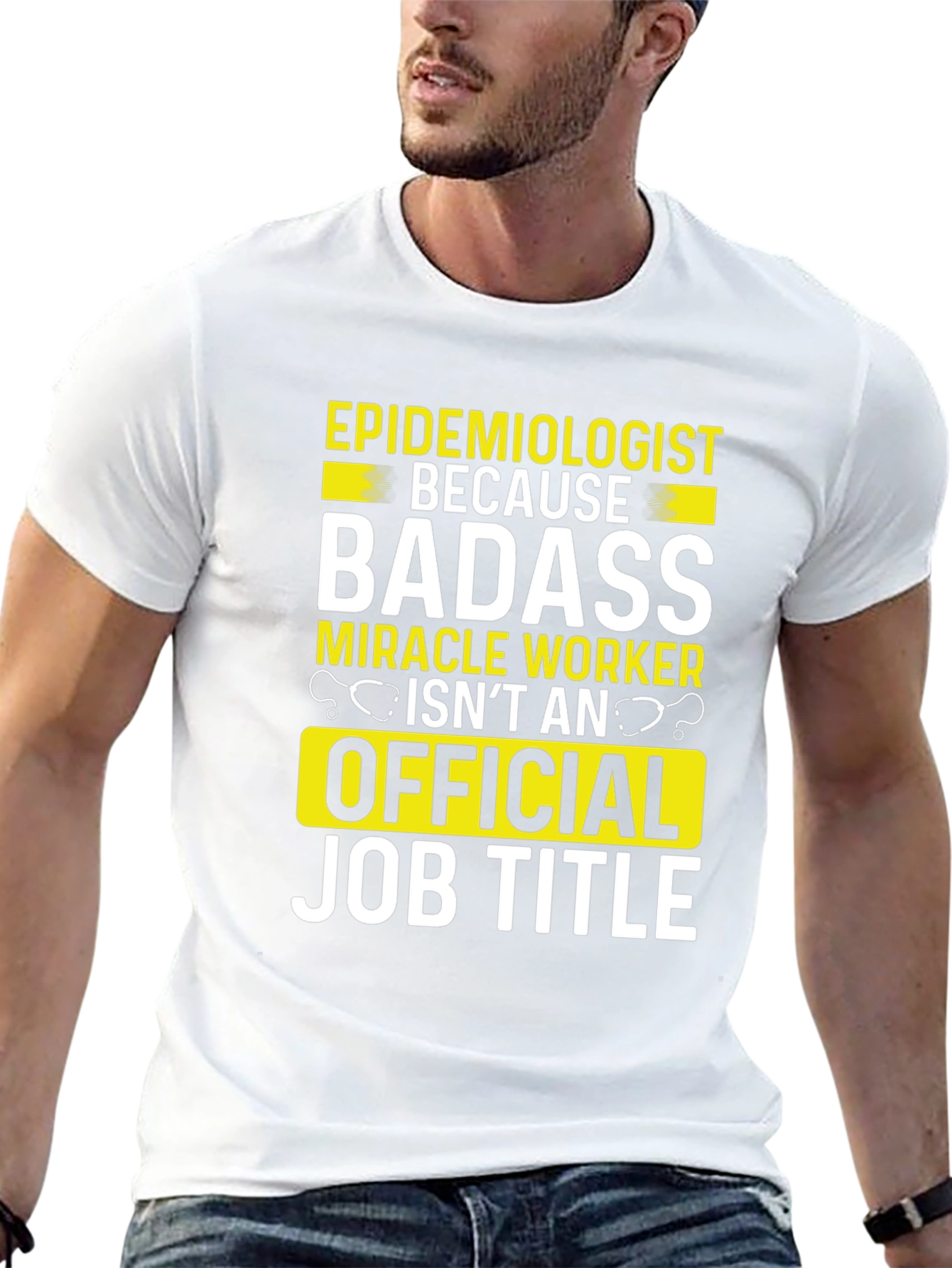 Epidemiologist Badass Job Title T-Shirt