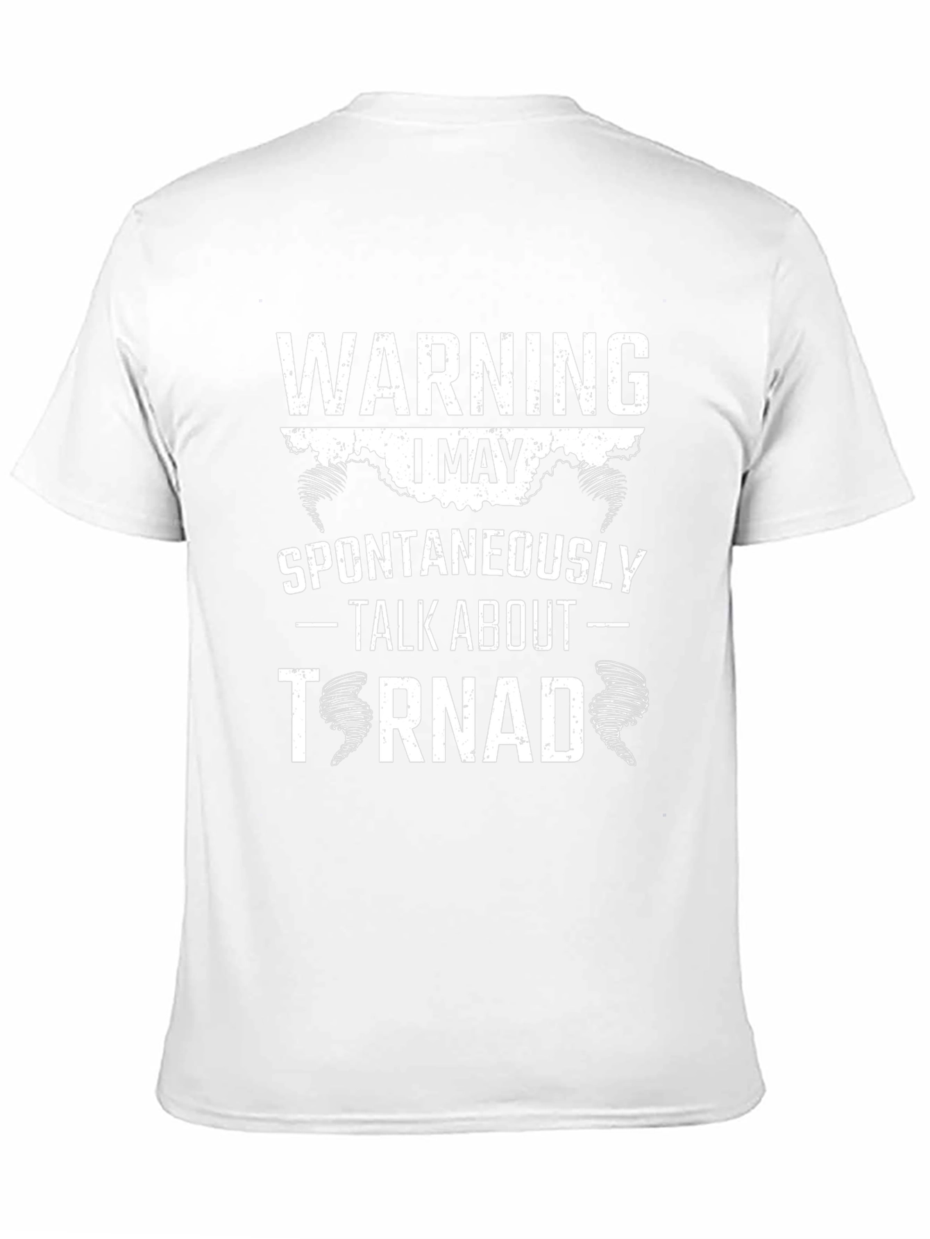 Tornado Enthusiast T-Shirt - Warning: May Spontaneously Talk