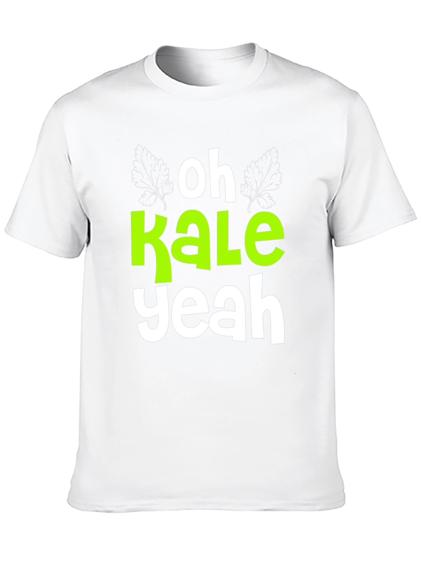 Oh Kale Yeah T-Shirt Funny Vegan Tee