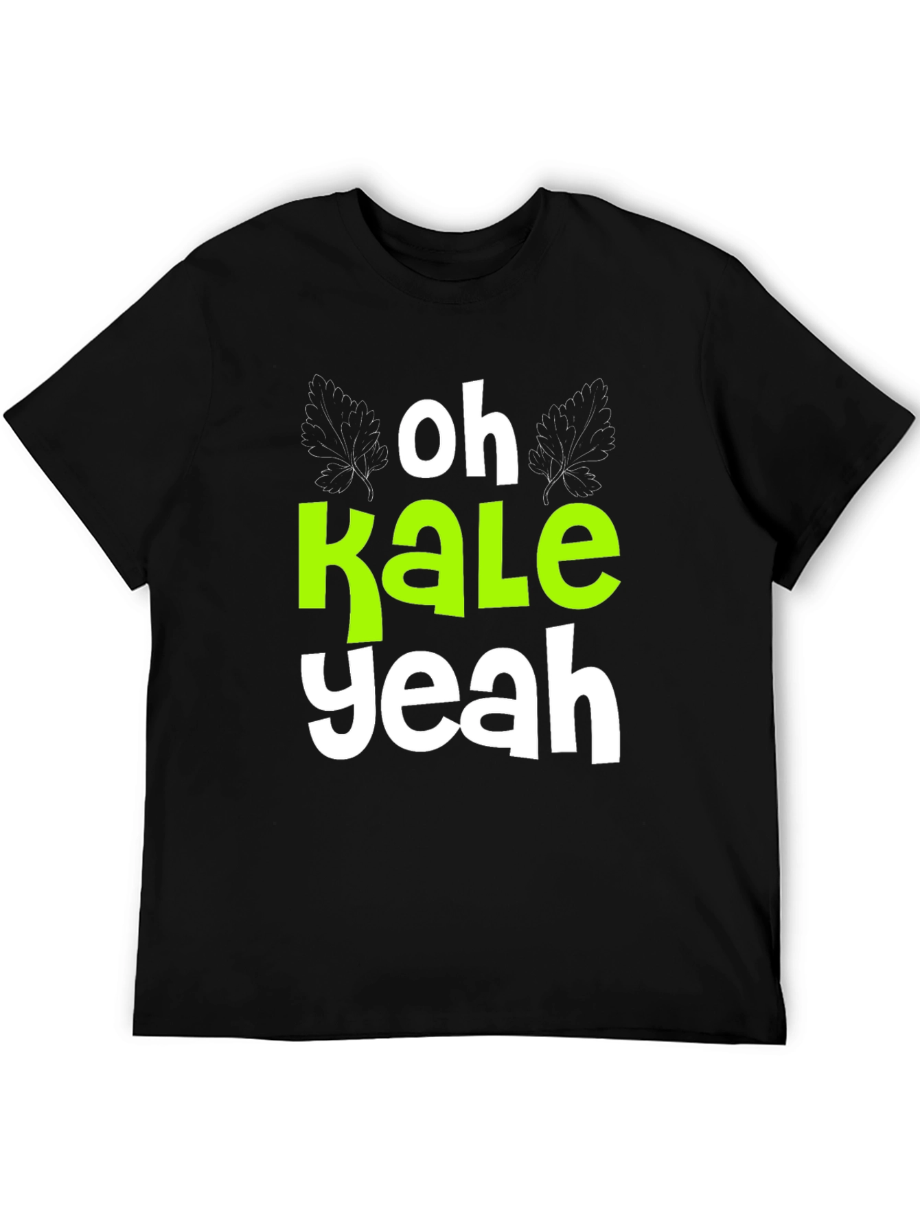 Oh Kale Yeah T-Shirt Funny Vegan Tee