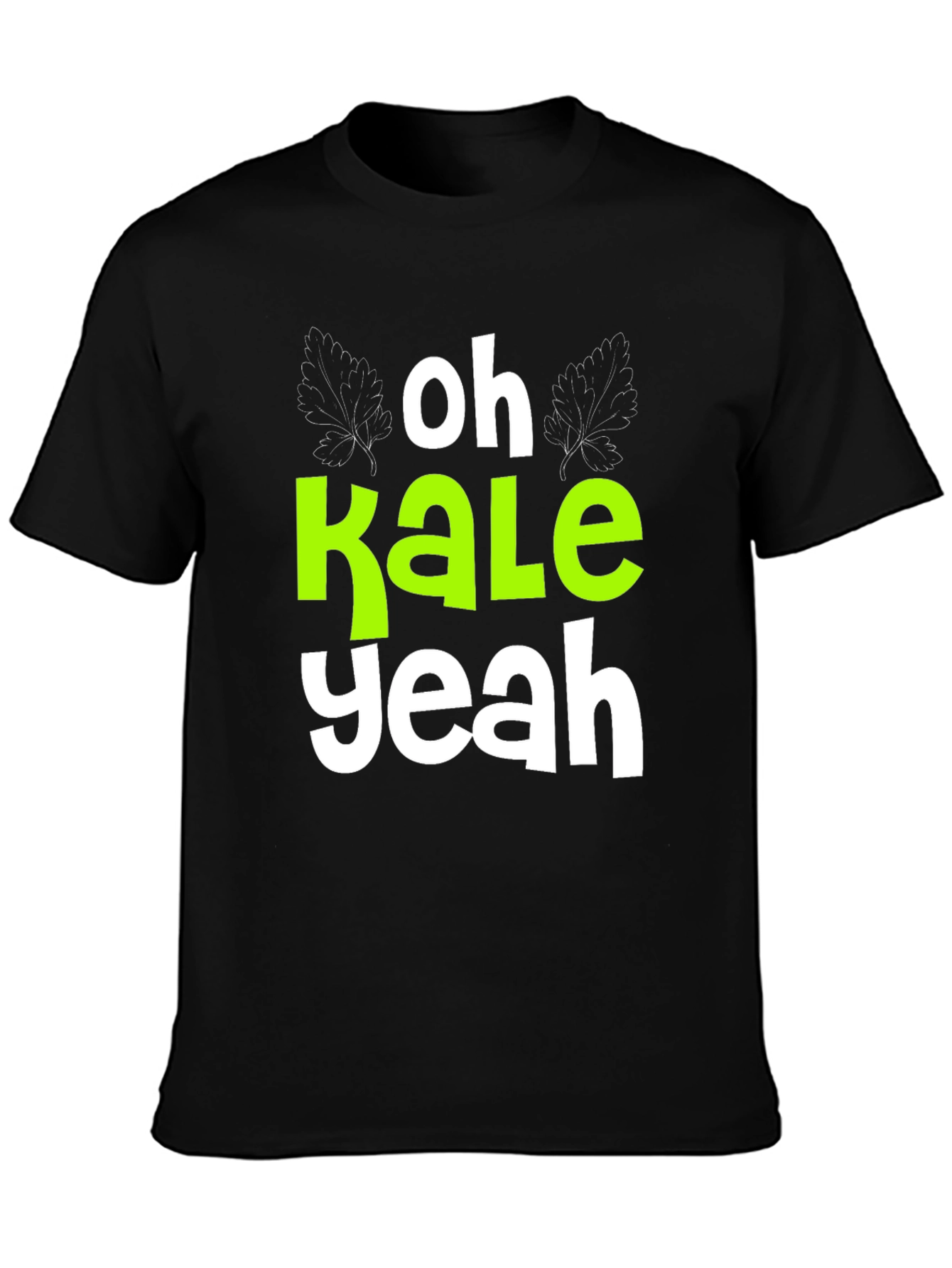 Oh Kale Yeah T-Shirt Funny Vegan Tee