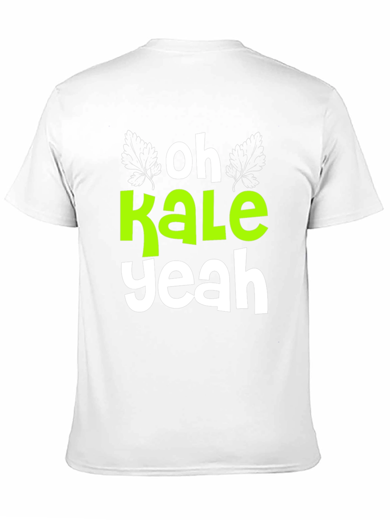 Oh Kale Yeah T-Shirt Funny Vegan Tee