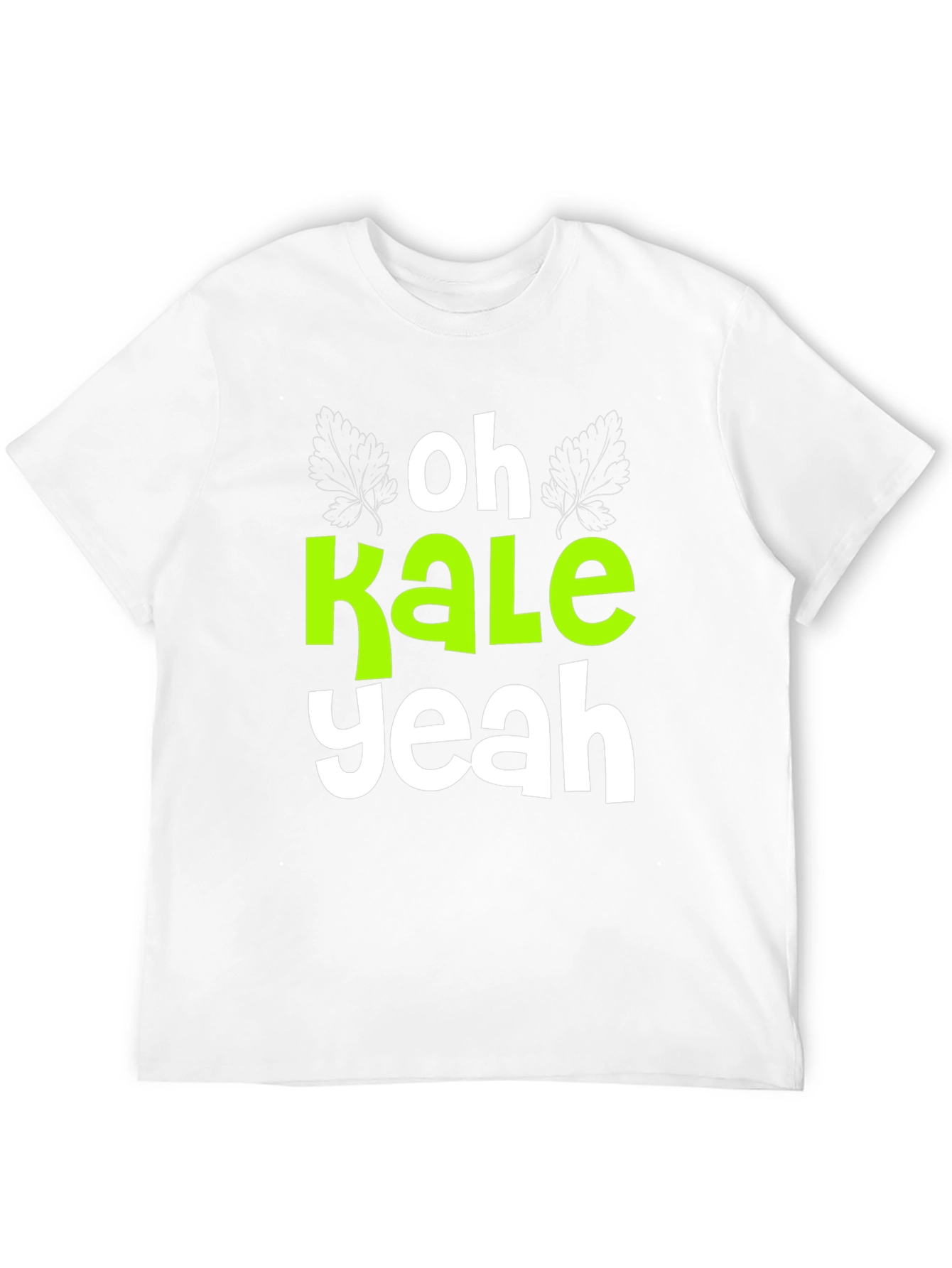 Oh Kale Yeah T-Shirt Funny Vegan Tee
