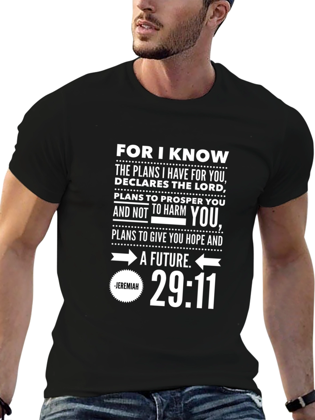 Jeremiah 29:11 Christian T-Shirt