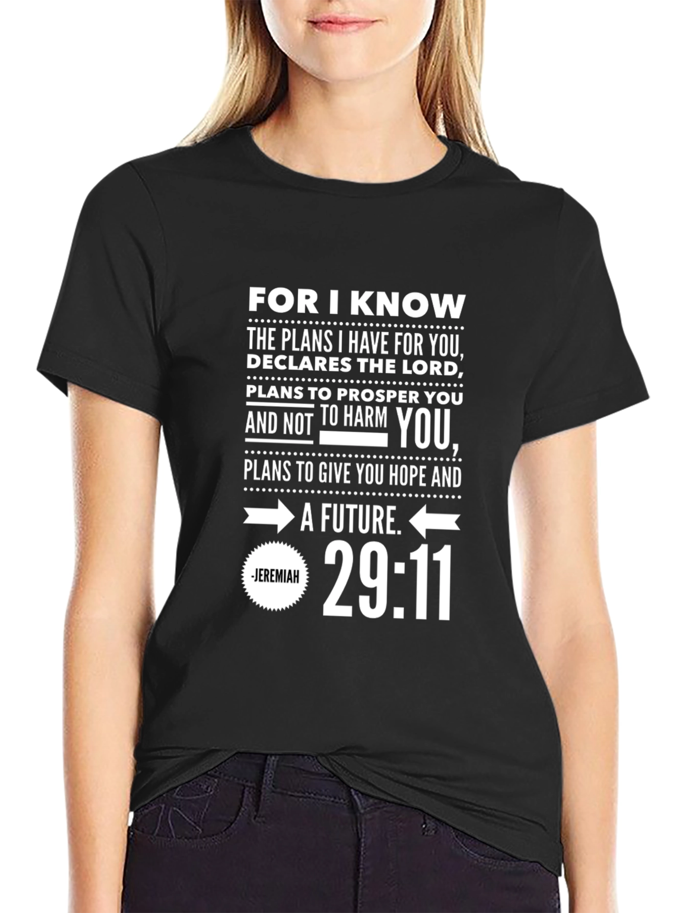 Jeremiah 29:11 Christian T-Shirt