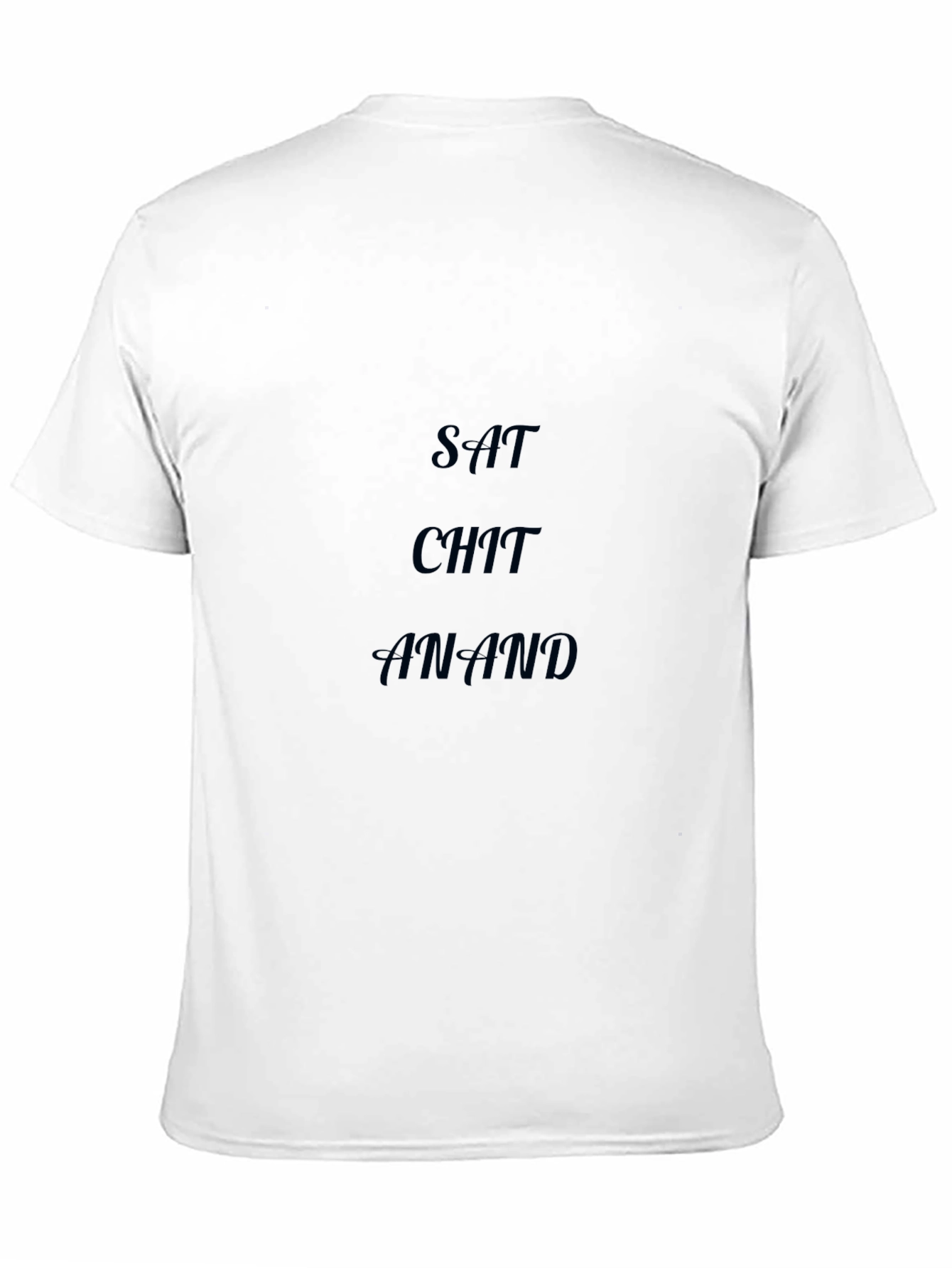 Sat Chit Anand Black T-Shirt