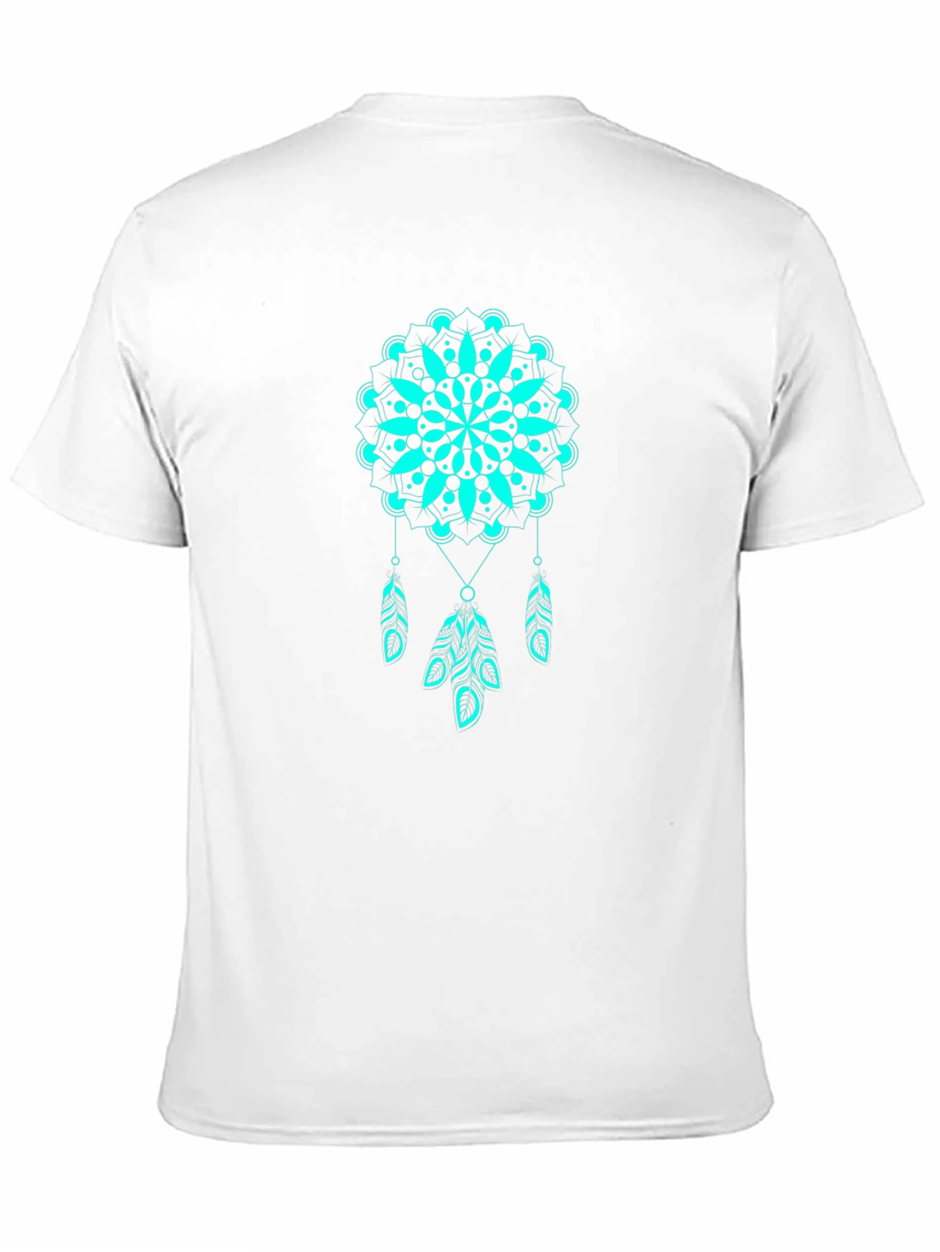 Dreamcatcher Mandala Graphic Tee - Black T-Shirt