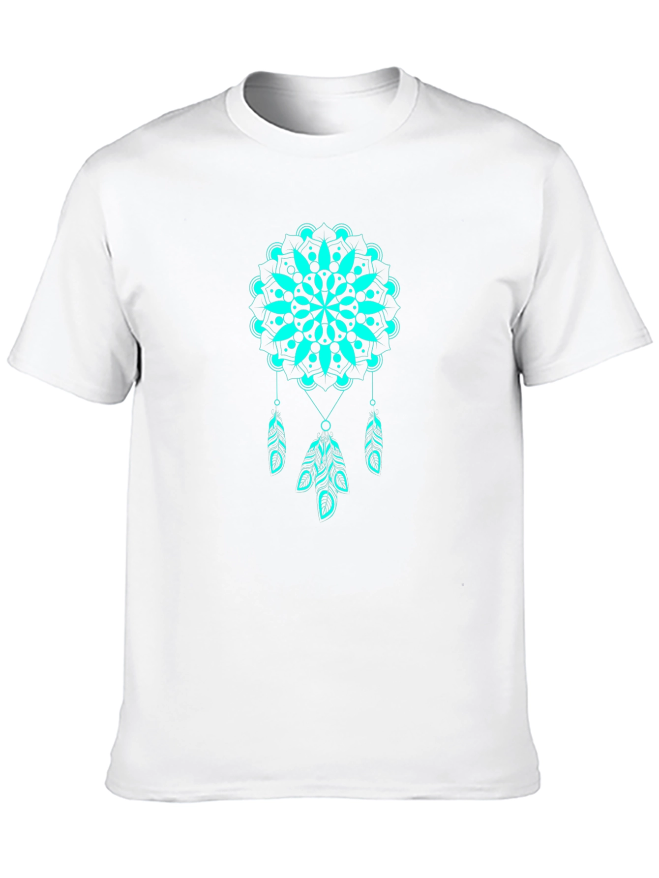 Dreamcatcher Mandala Graphic Tee - Black T-Shirt