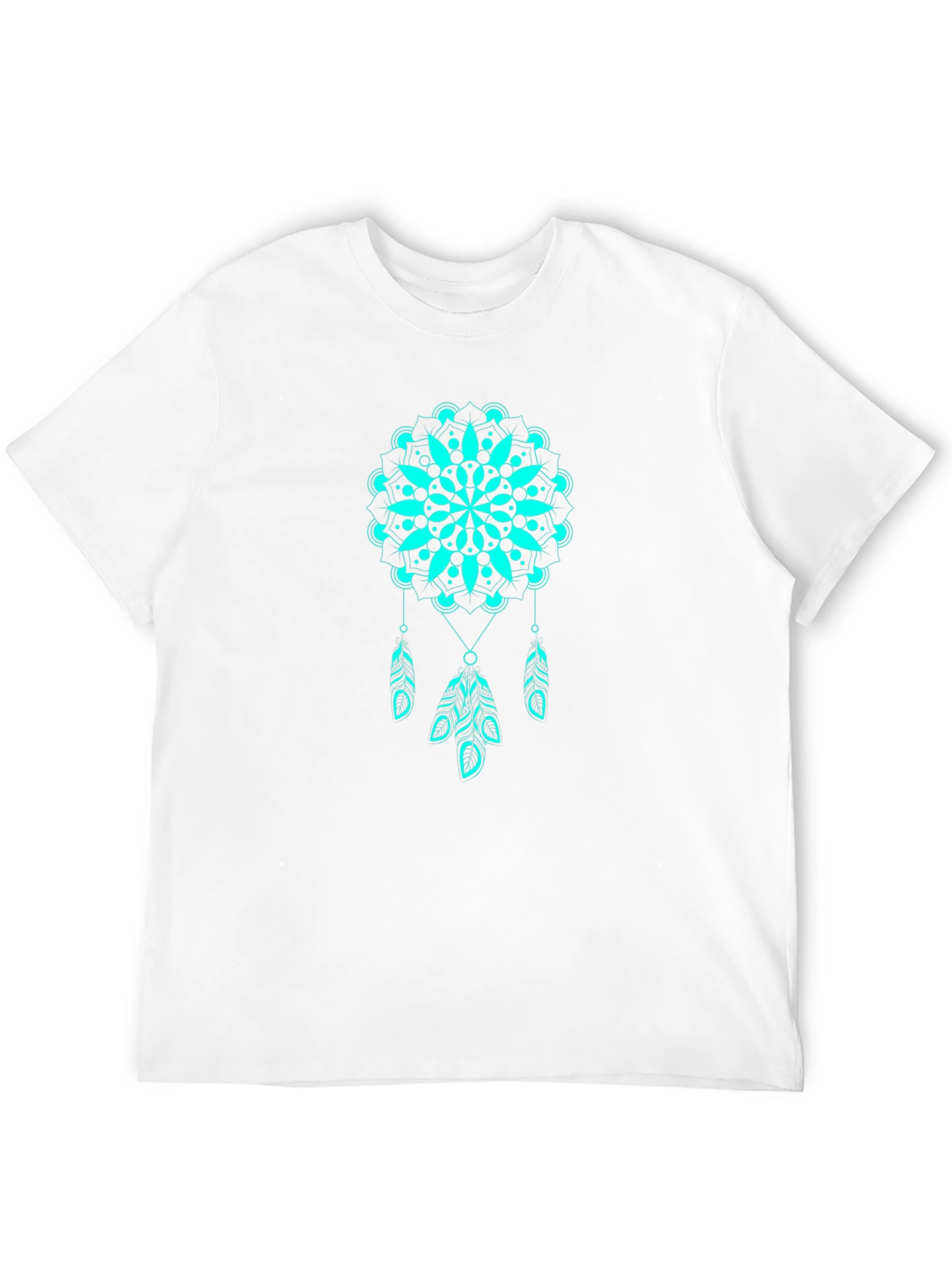 Dreamcatcher Mandala Graphic Tee - Black T-Shirt