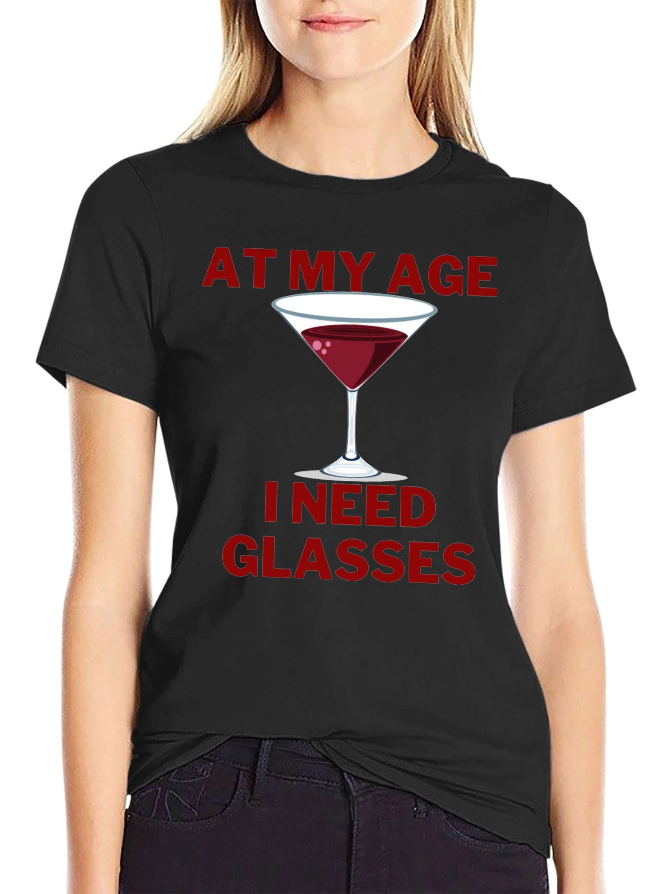 Funny At My Age Glasses T-Shirt