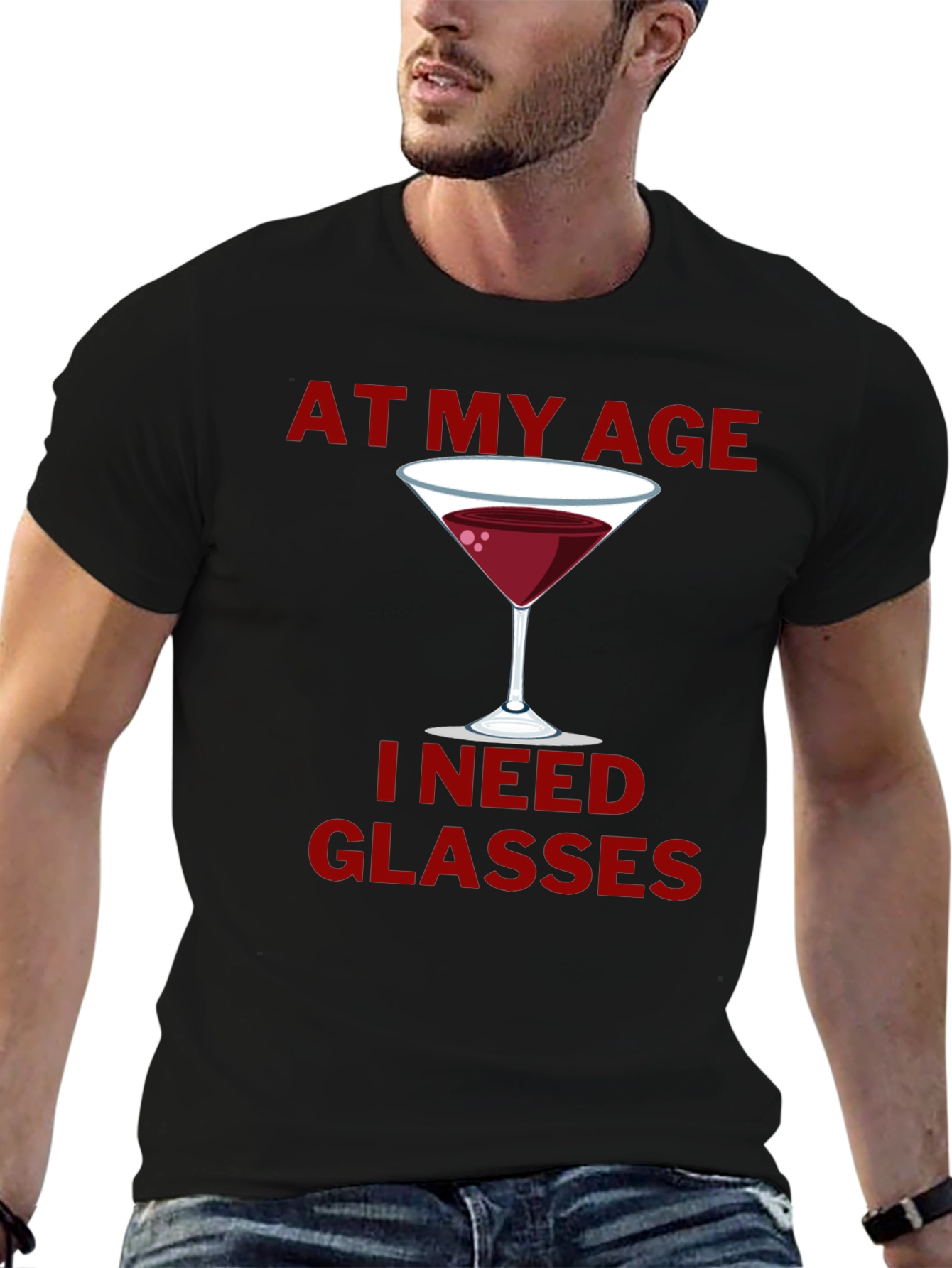 Funny At My Age Glasses T-Shirt
