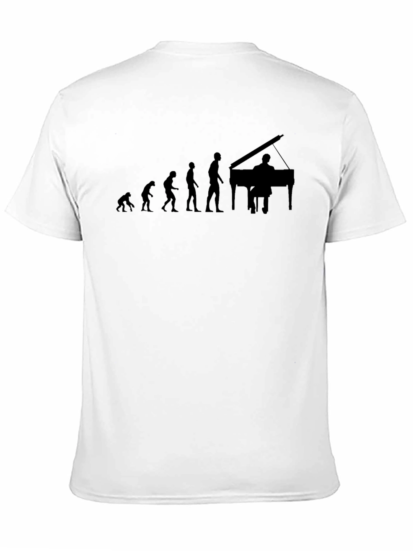 Evolution of Piano Black T-Shirt