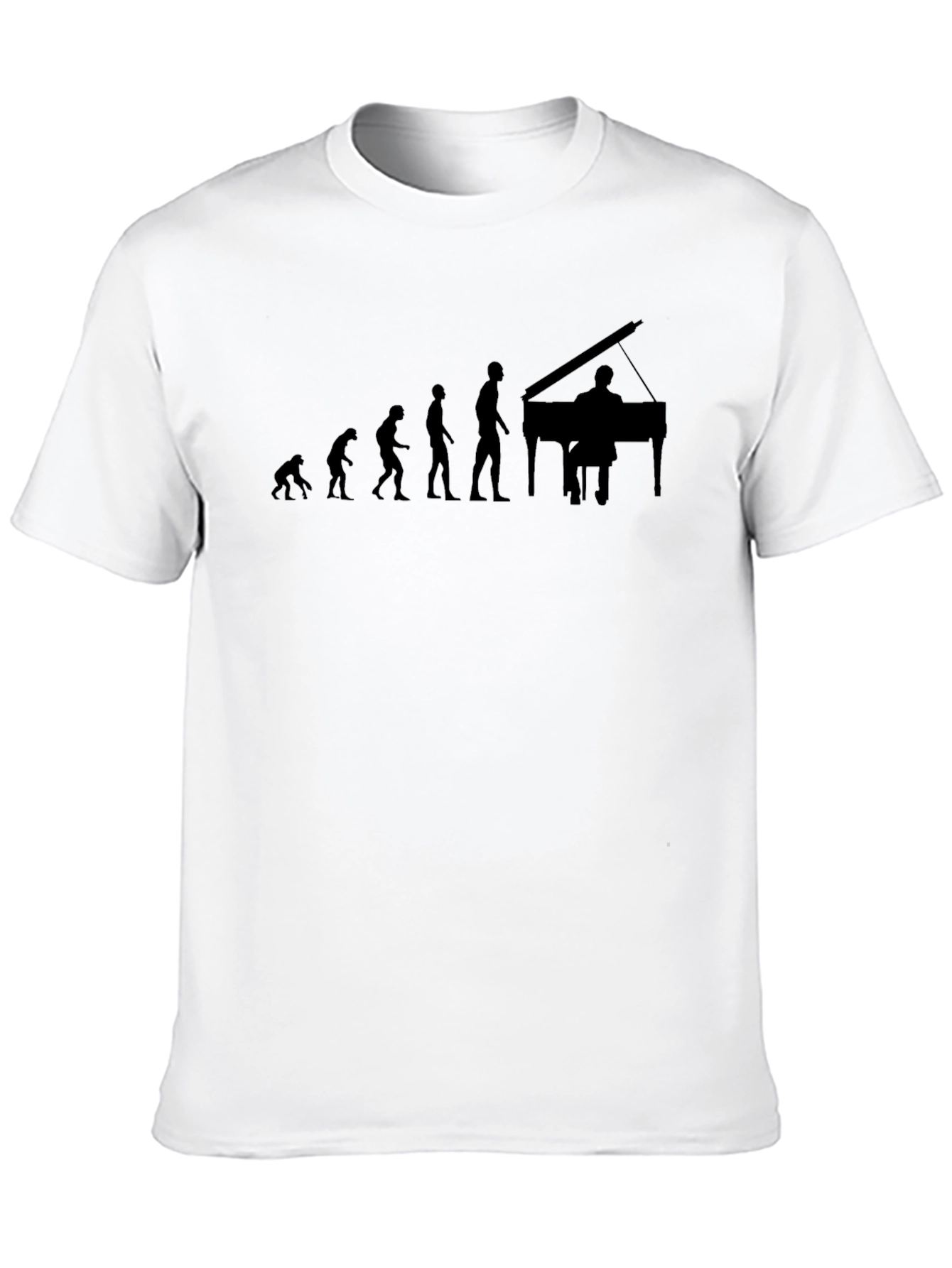 Evolution of Piano Black T-Shirt