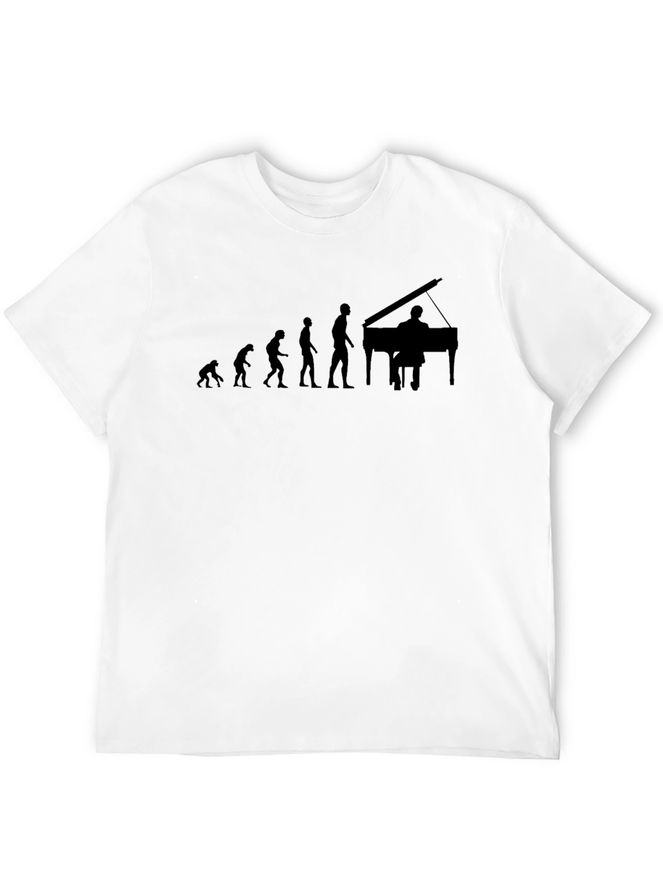 Evolution of Piano Black T-Shirt